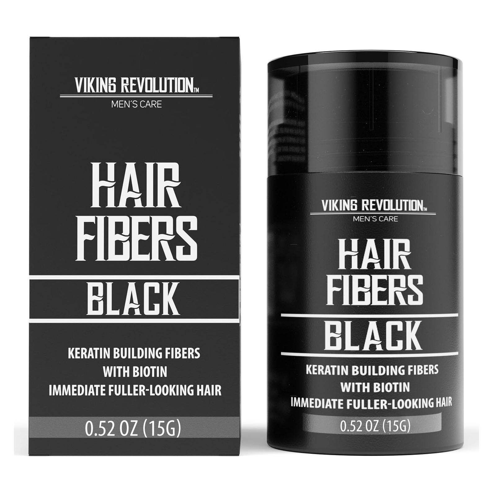 Fibra Capilar Negra Viking Revolution 14,79 g para Hombres