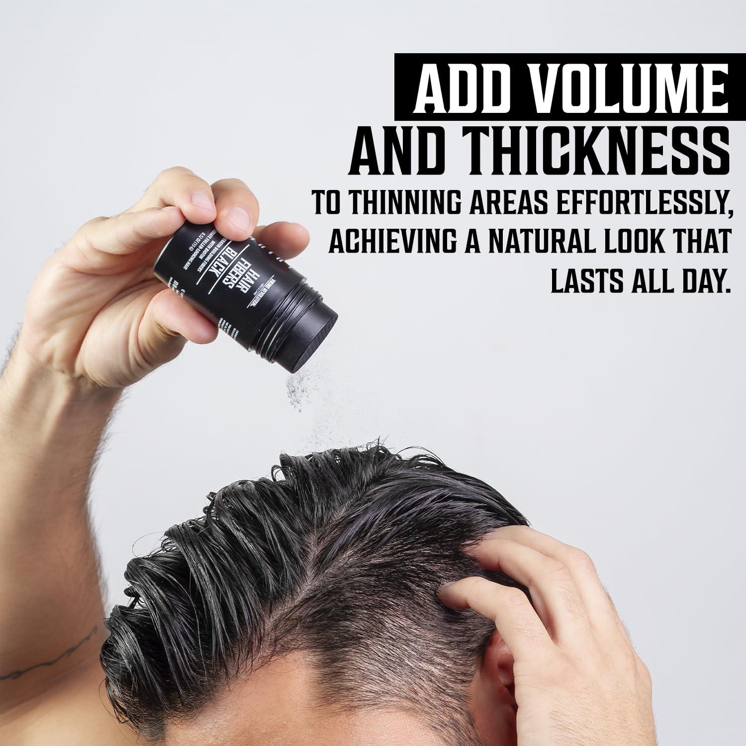 Fibra Capilar Negra Viking Revolution 14,79 g para Hombres