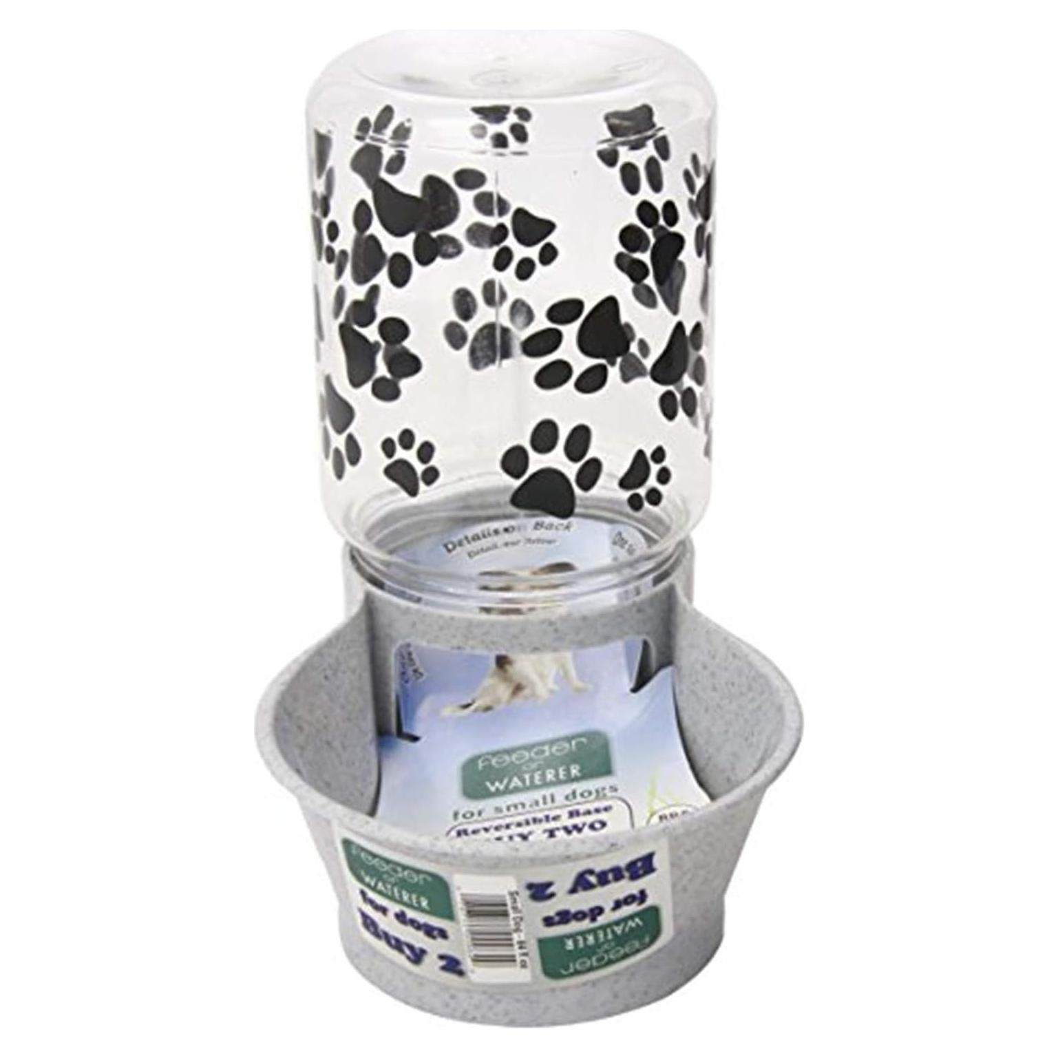 Comedero y dispensador reversible Lixit para gatos y perros 1.89L