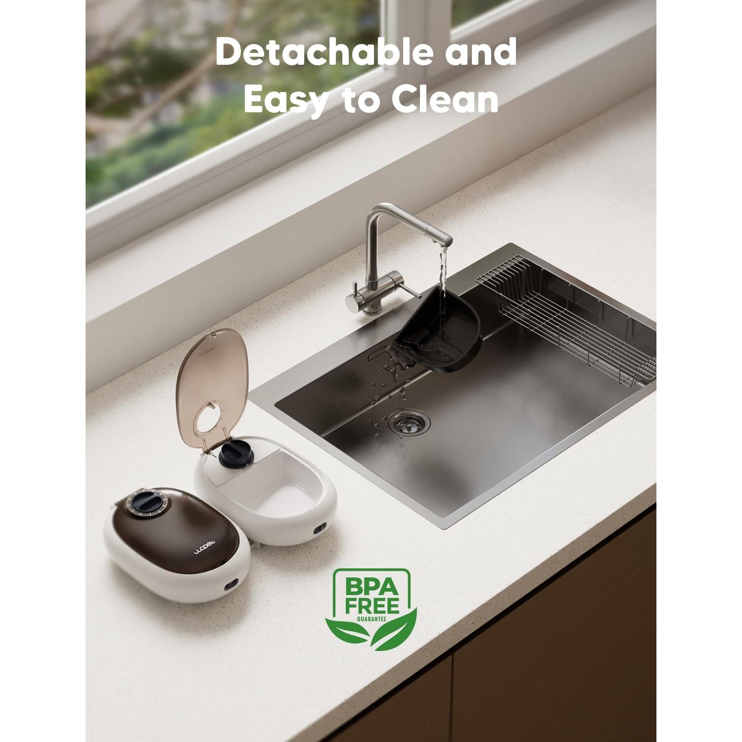 Dispensador Automático de Comida WOPET para Gatos y Perros 1.07kg