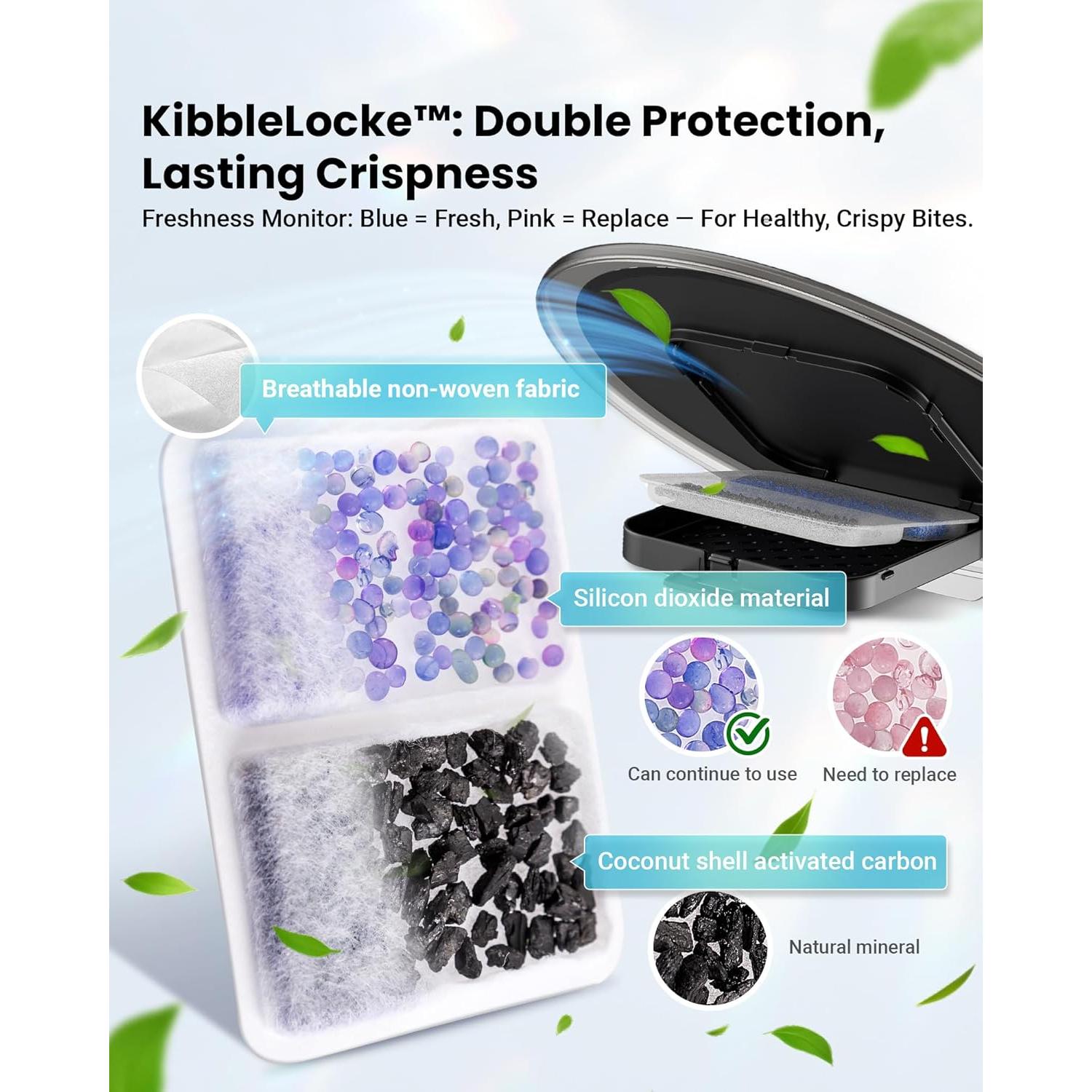 Comedero Automático Vacqueen 6L para Gatos y Perros Pequeños