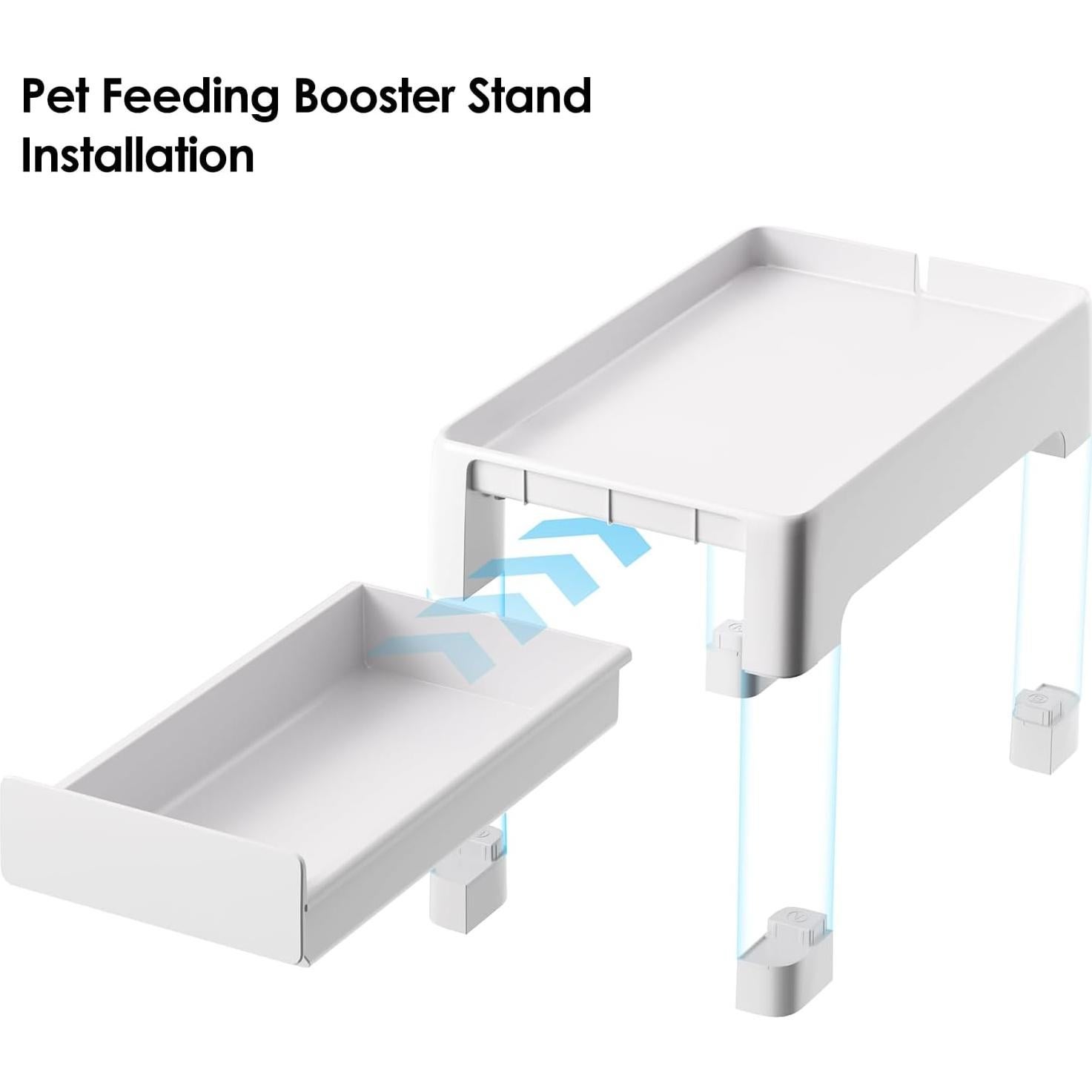Soporte Elevado para Comida de Mascotas IMIPAW Ajustable