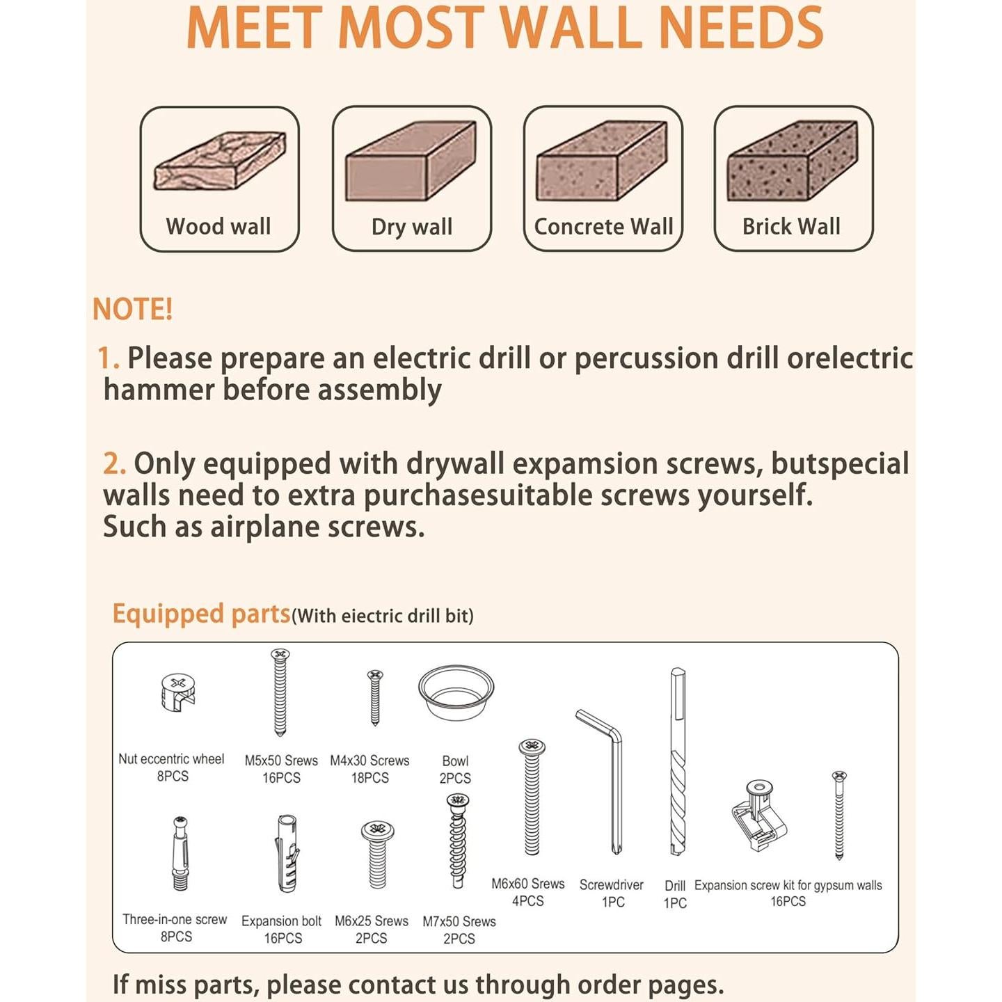 Mueble de Pared para Gatos Meidok con Estantes y Tazones de Acero
