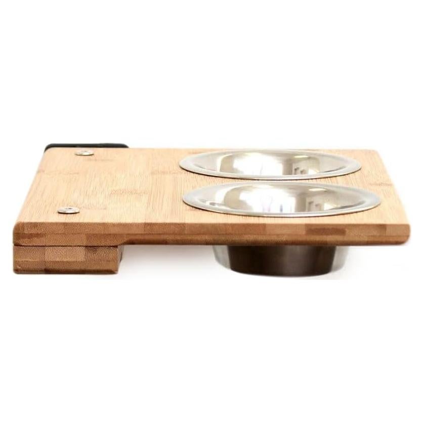 Estante Elevado para Comida de Gato Catastrophic Creations 21.6x27.9cm