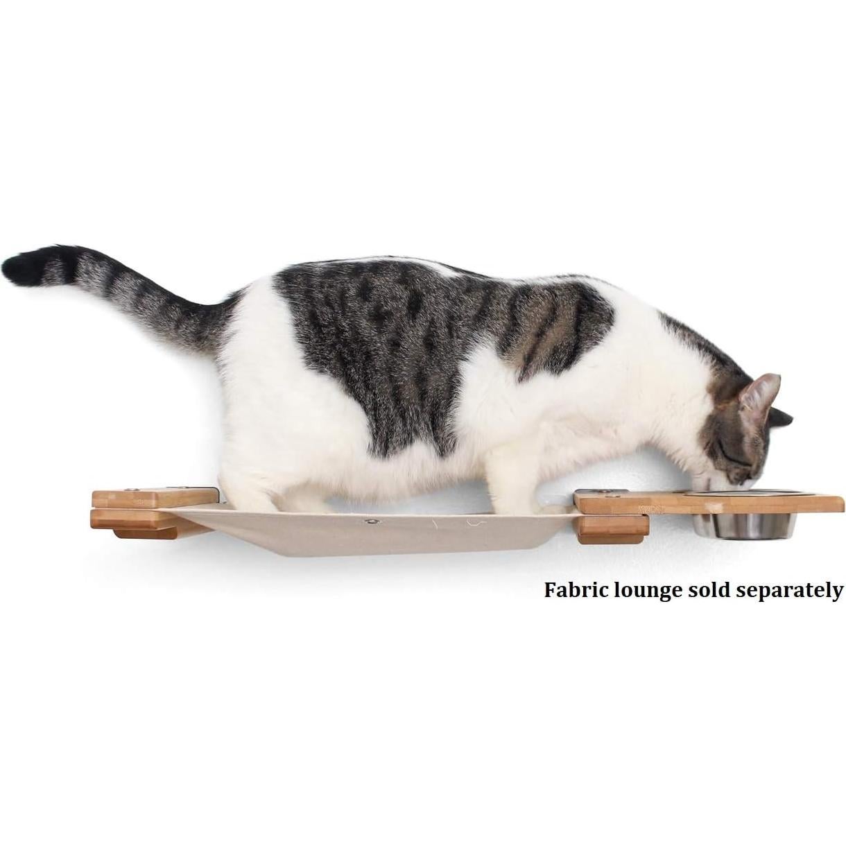 Estante Elevado para Comida de Gato Catastrophic Creations 21.6x27.9cm