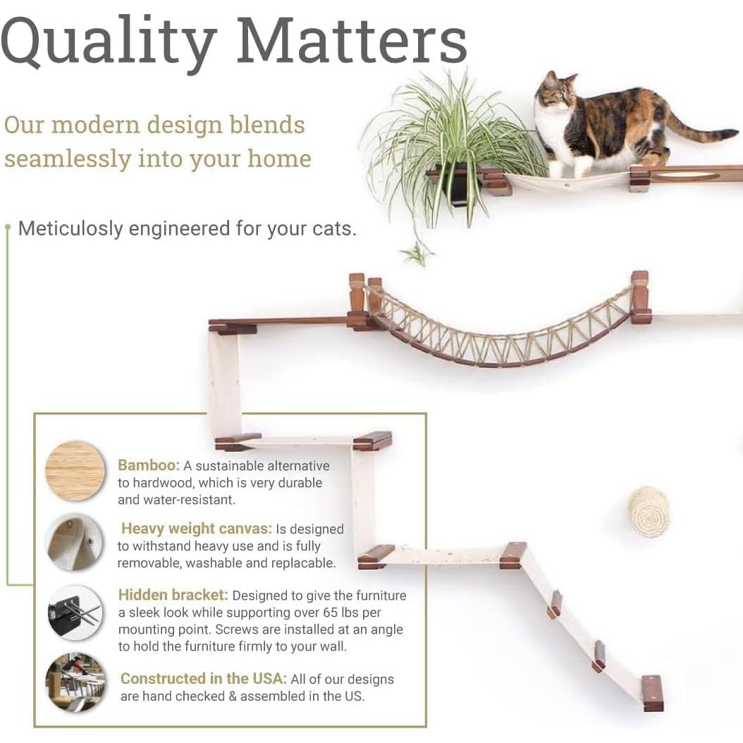 Estante Elevado para Comida de Gato Catastrophic Creations 21.6x27.9cm