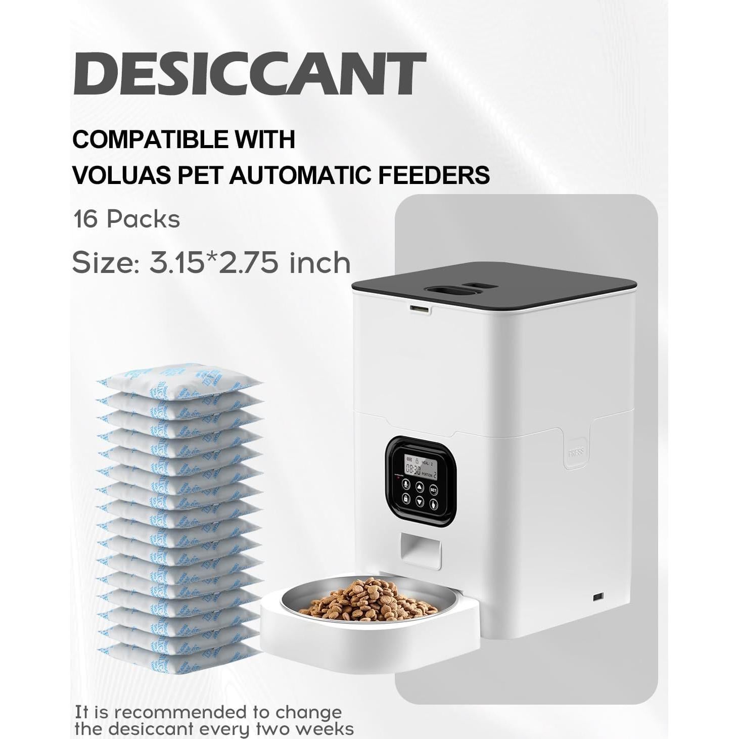 16 Paquetes de Bolsas Deshidratantes Harich CurLife para Mascotas