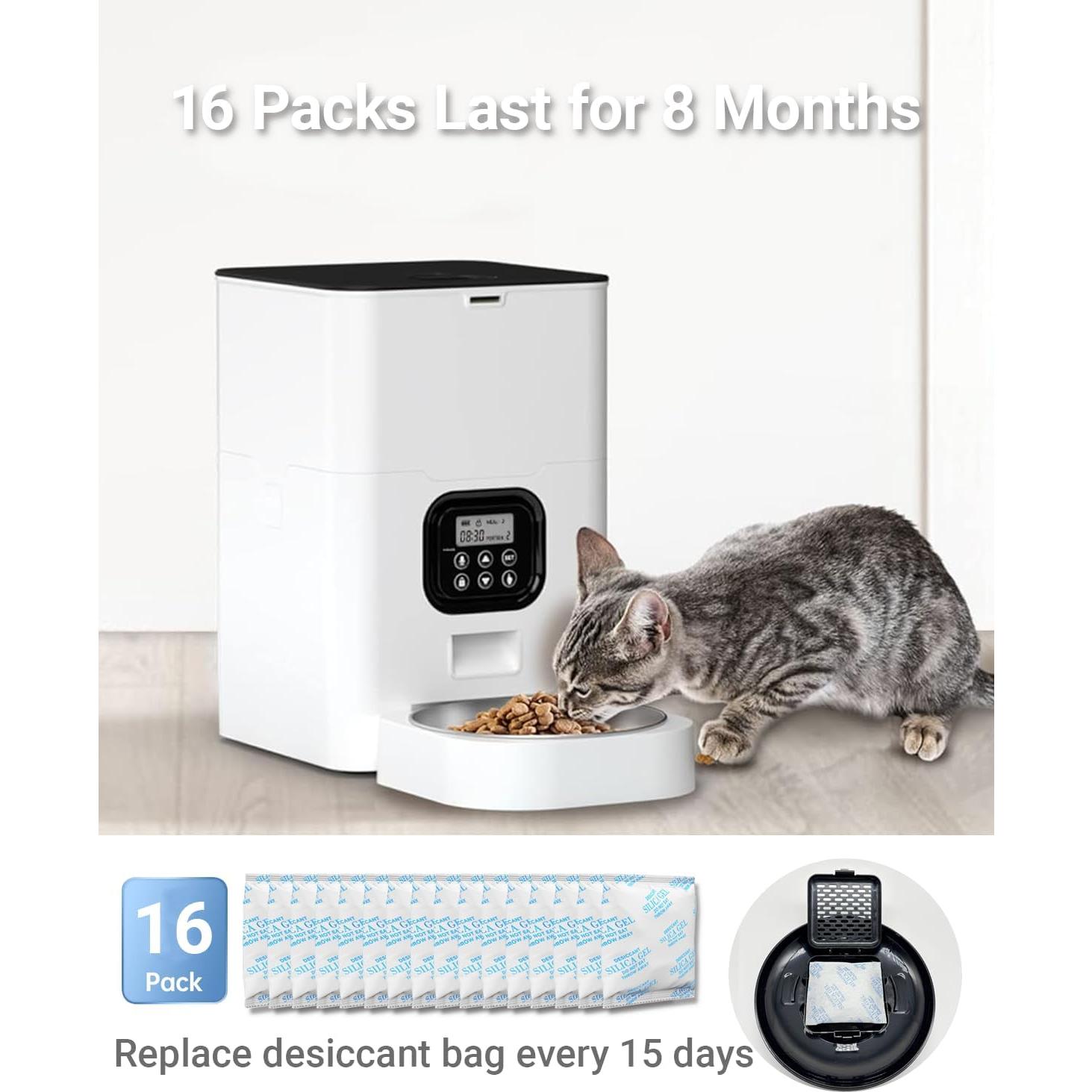 16 Paquetes de Bolsas Deshidratantes Harich CurLife para Mascotas