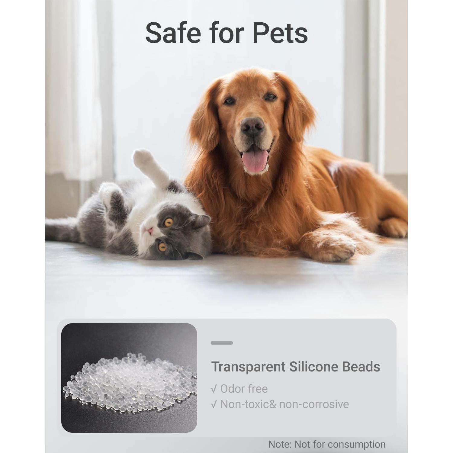 16 Paquetes de Bolsas Deshidratantes Harich CurLife para Mascotas