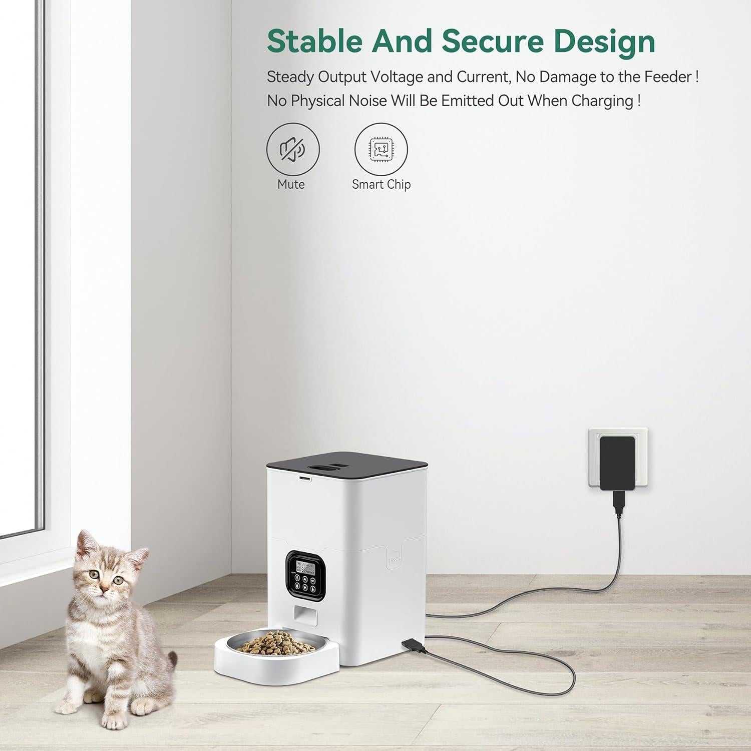 Adaptador de Alimentación USB FITE ON 5V para Dispensador de Comida