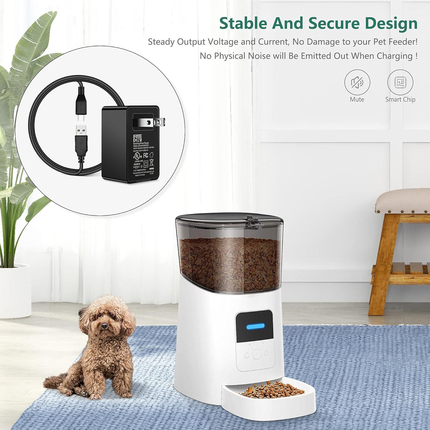 Adaptador de Energía USB 5V FITE ON para Comedero Automático