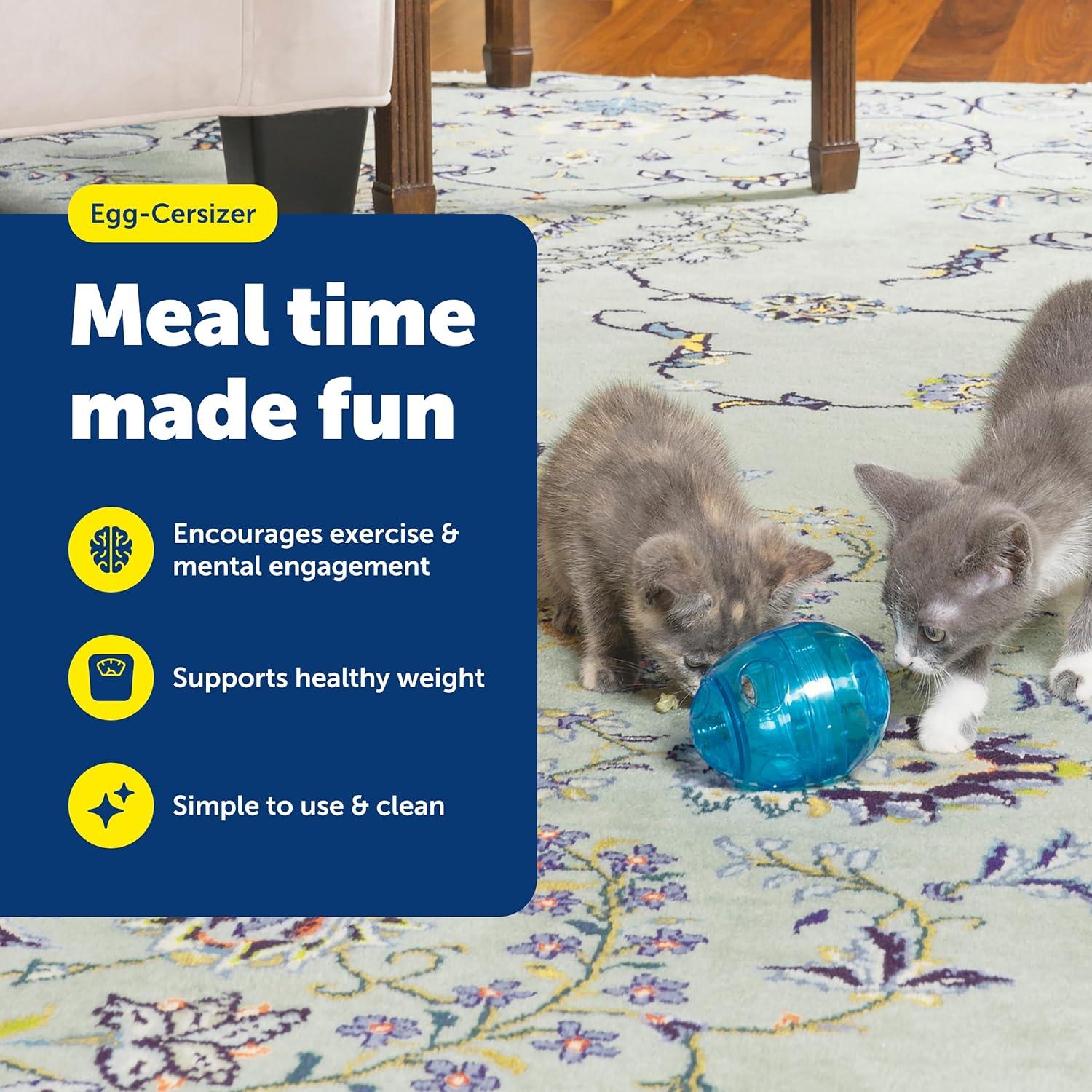 Juguete para Gatos PetSafe FUNkitty Egg-Cersizer - Alimentador Lento