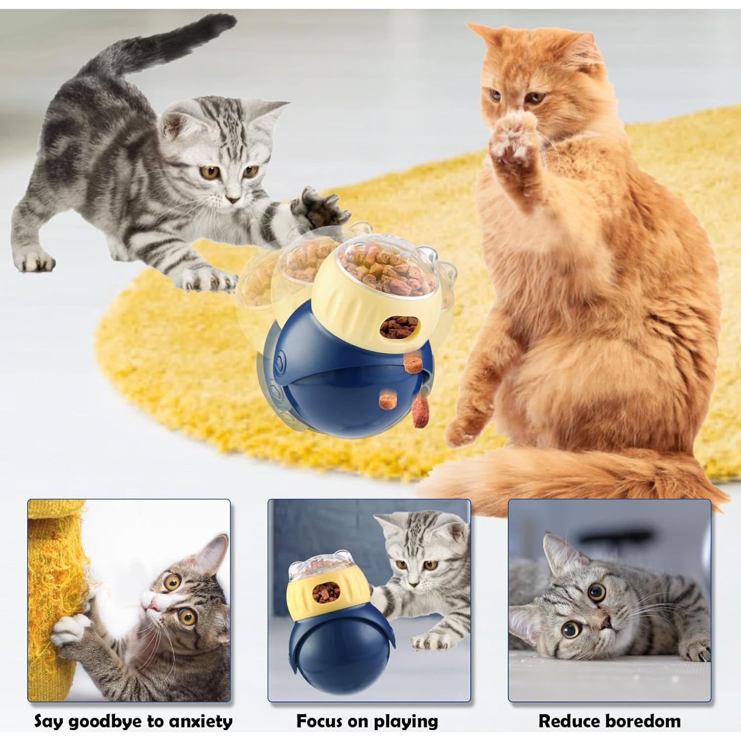 Comedero Puzzle Interactivo Breelytic 9.6x7.6 cm para Gatos