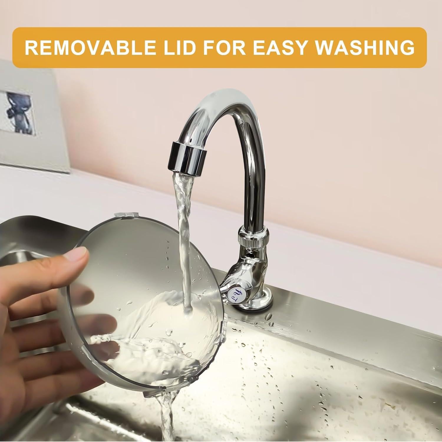 Comedero Interactivo para Gatos CarrieCathy UFO 2-en-1 Lento