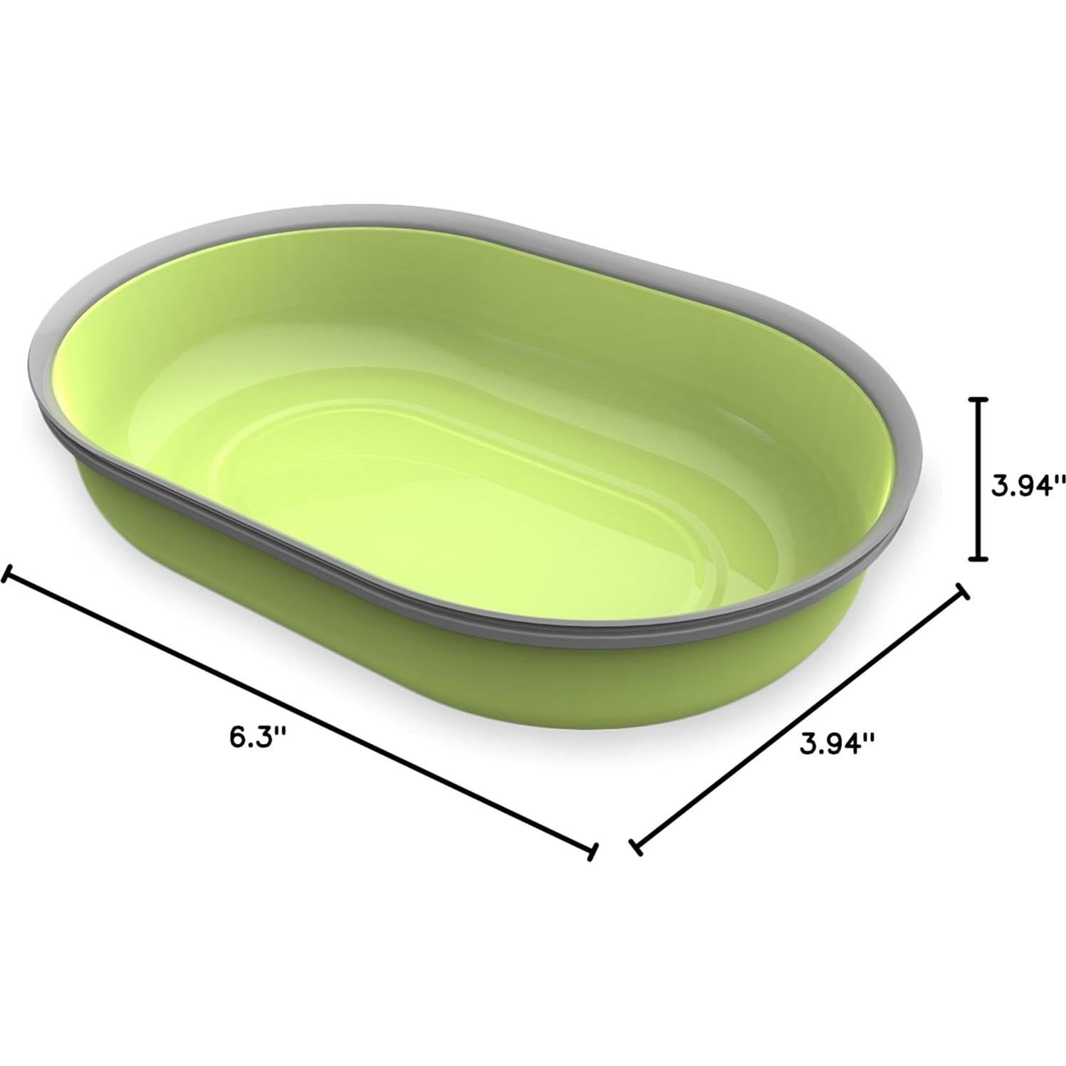 Tazón SureFeed Verde para Alimentador Trixie 16x10 cm