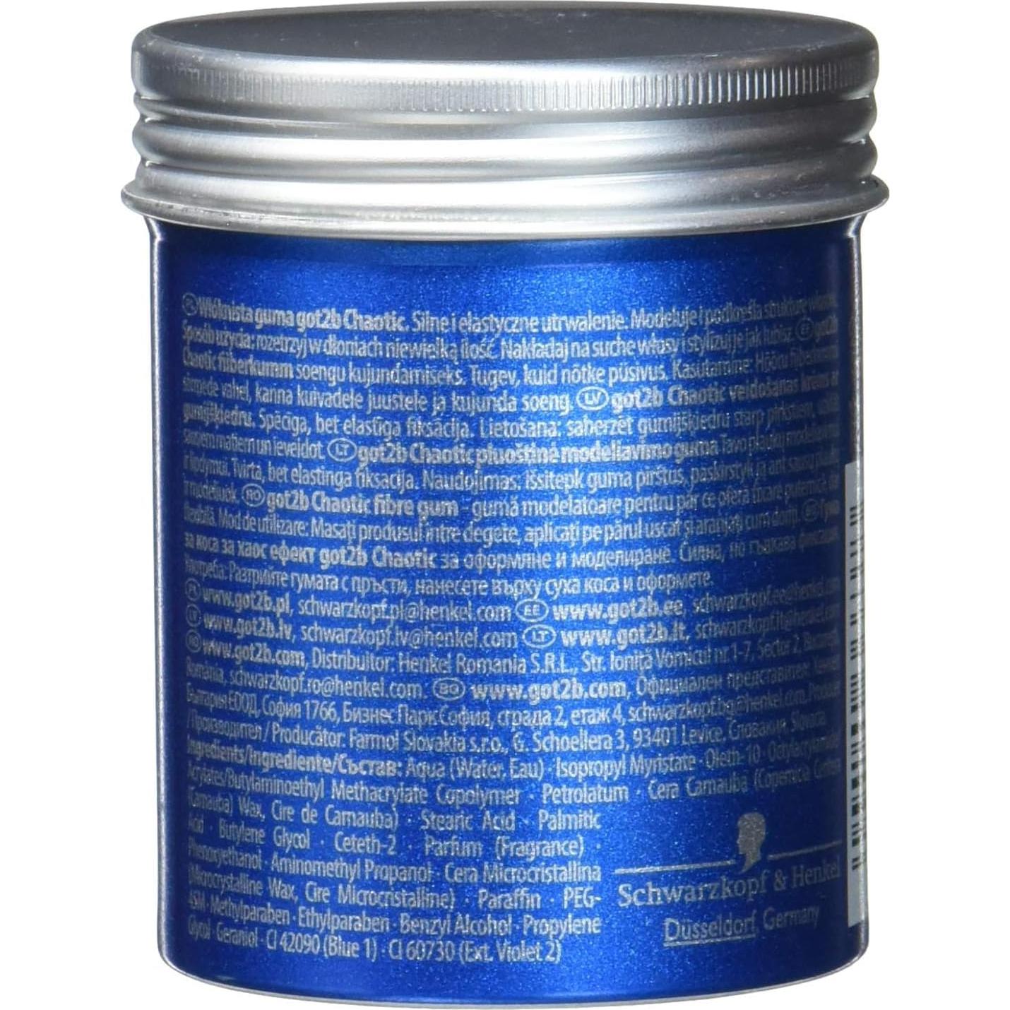 Cera para Cabello got2b Chaot 100ml - Fijación Fuerte y Flexible