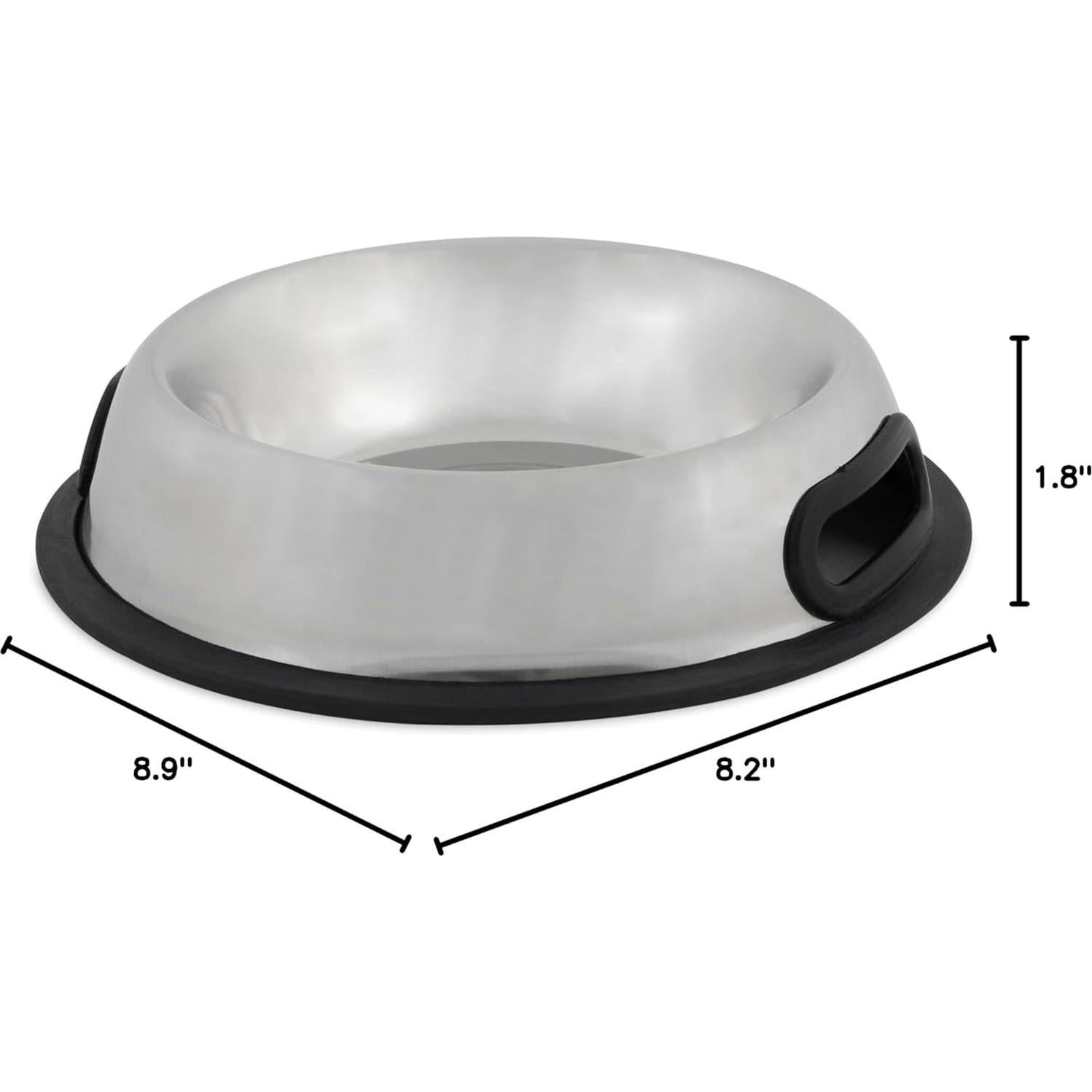 Tazón de Acero Inoxidable Doble Agarre Petmate 20.8cm