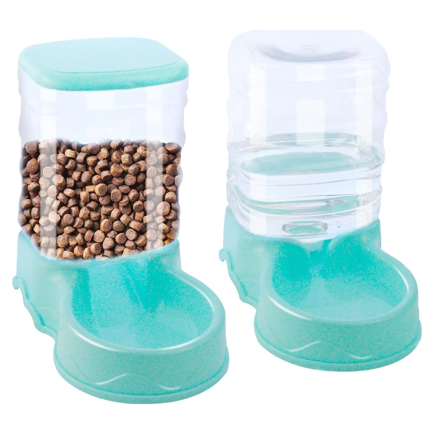 Comedero y Dispensador de Agua Automático para Gatos y Perros 3.5L WYBG