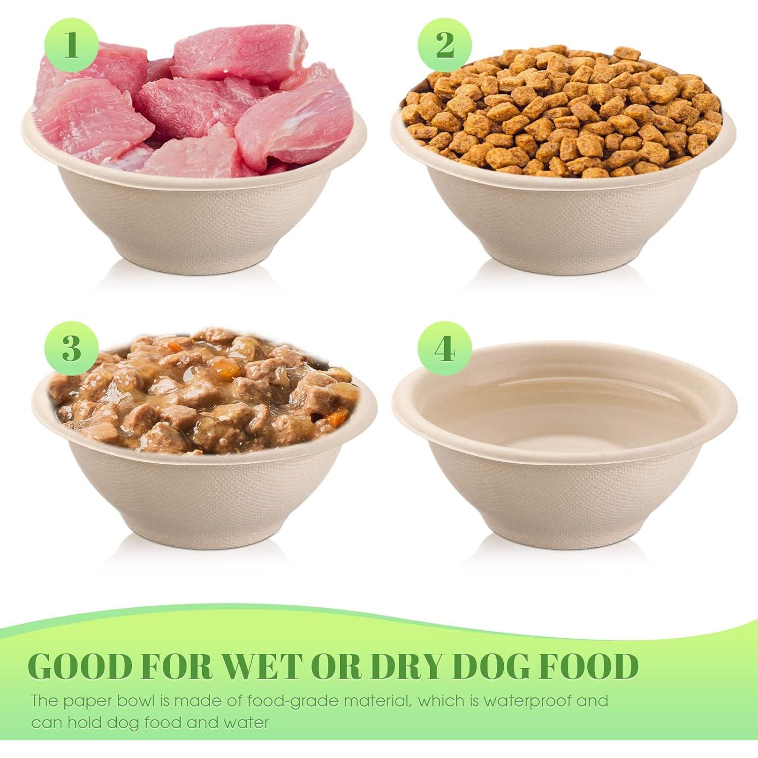 Cuencos Desechables Biodegradables Thenshop 200 Pcs 11.5 cm