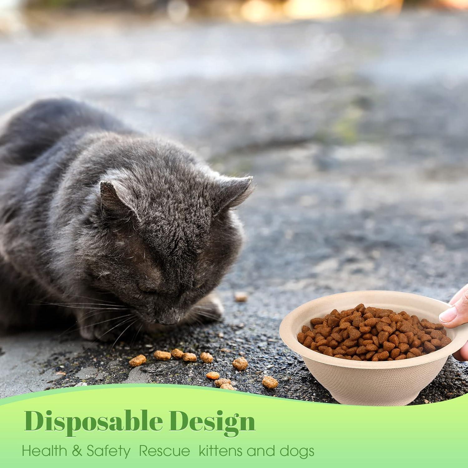 Cuencos Desechables Biodegradables Thenshop 200 Pcs 11.5 cm