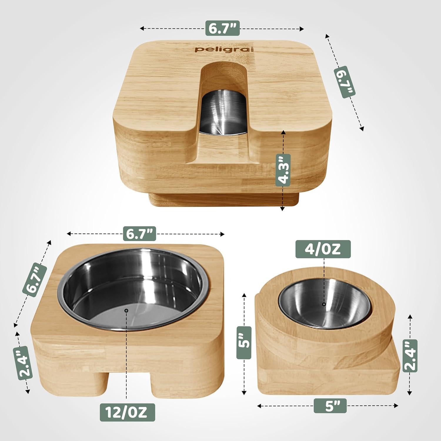Comedero Interactivo para Gatos Peligrai 3 en 1 Antideslizante