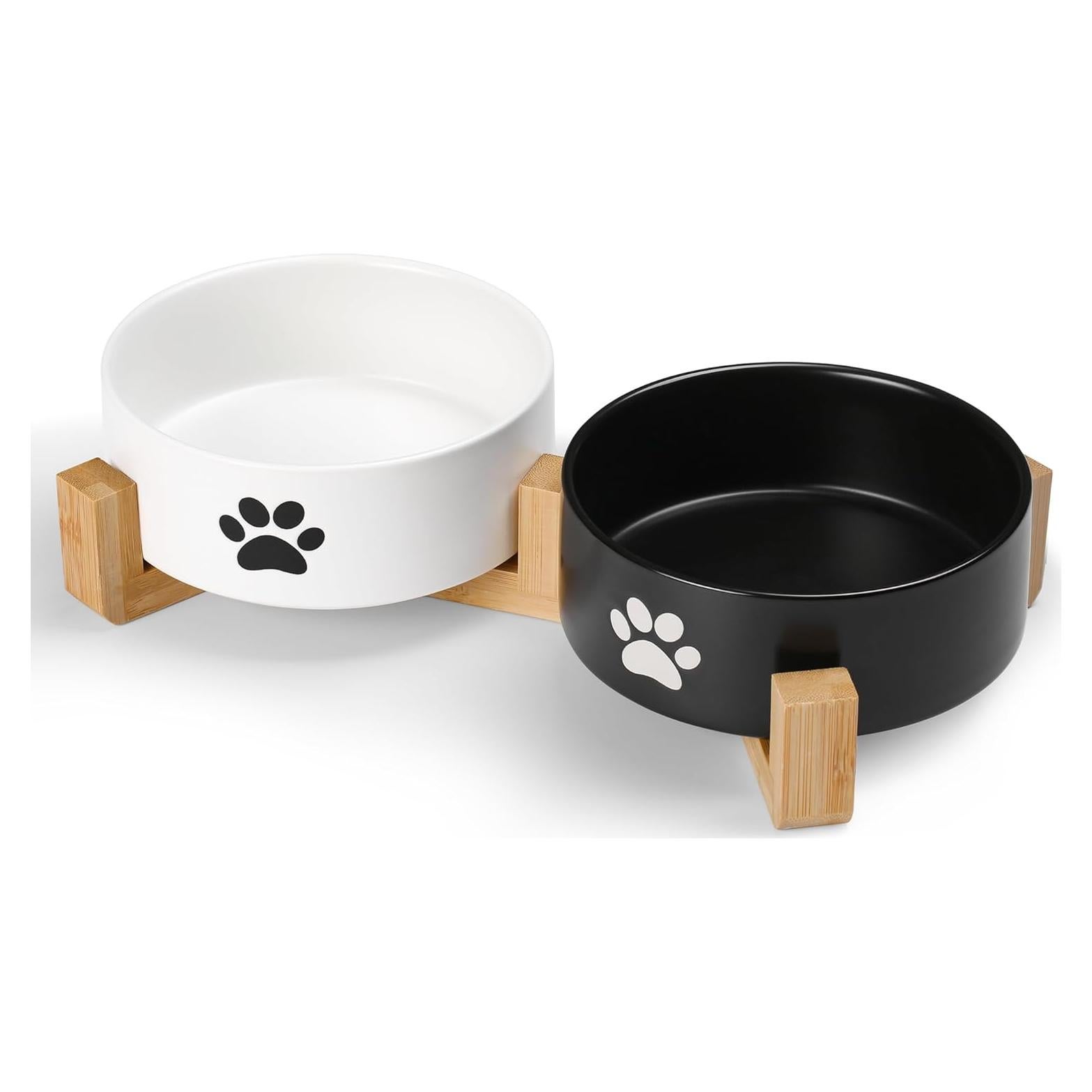 Cuencos de Cerámica Antideslizantes para Perros y Gatos - Kitwinney