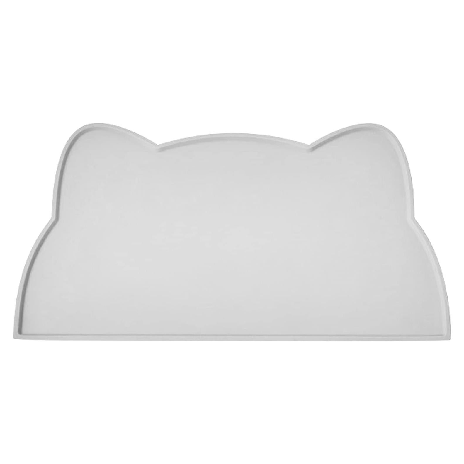 Alfombrilla de Silicona para Comida de Gato TOKAYIFE 44.5x25cm Gris