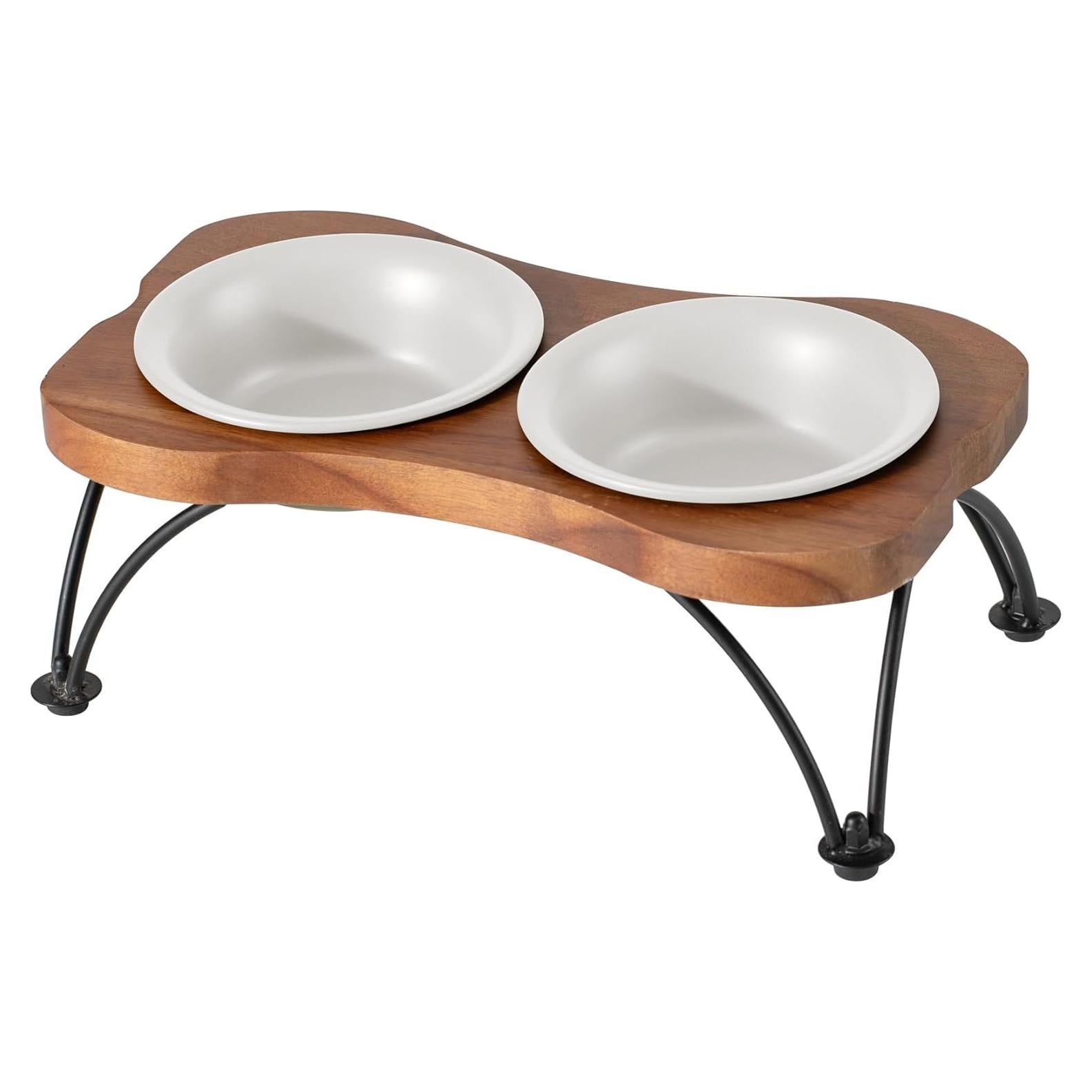 Juego de Cuencos Elevados de Cerámica Havniva 14 cm Blanco Mate