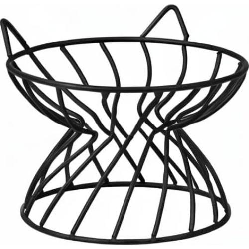 Soporte Elevado para Plato de Gato AHX - Hierro Antideslizante 15x12 cm