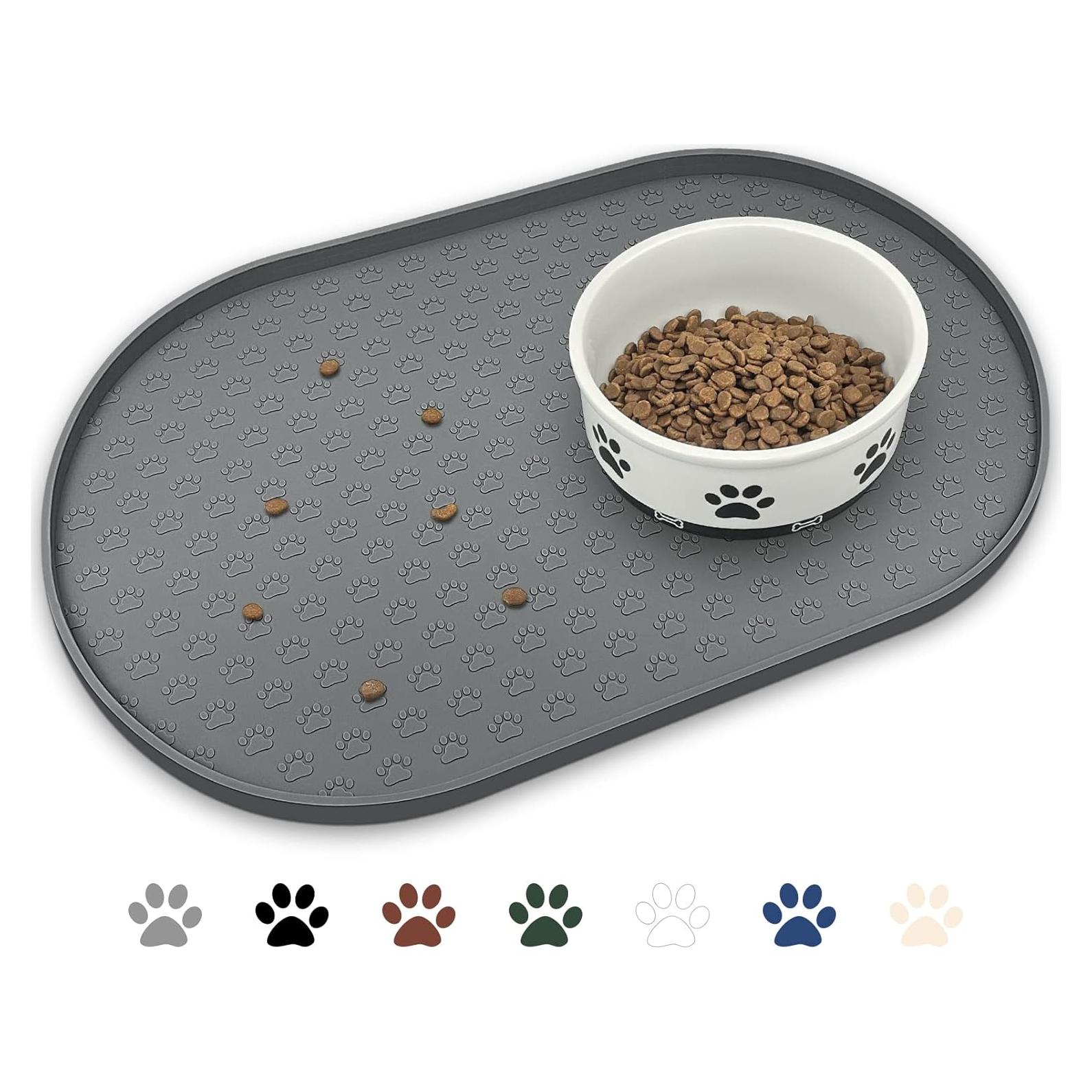 Alfombrilla de Silicona Antideslizante KPWACD para Mascotas 47.75x30.48cm