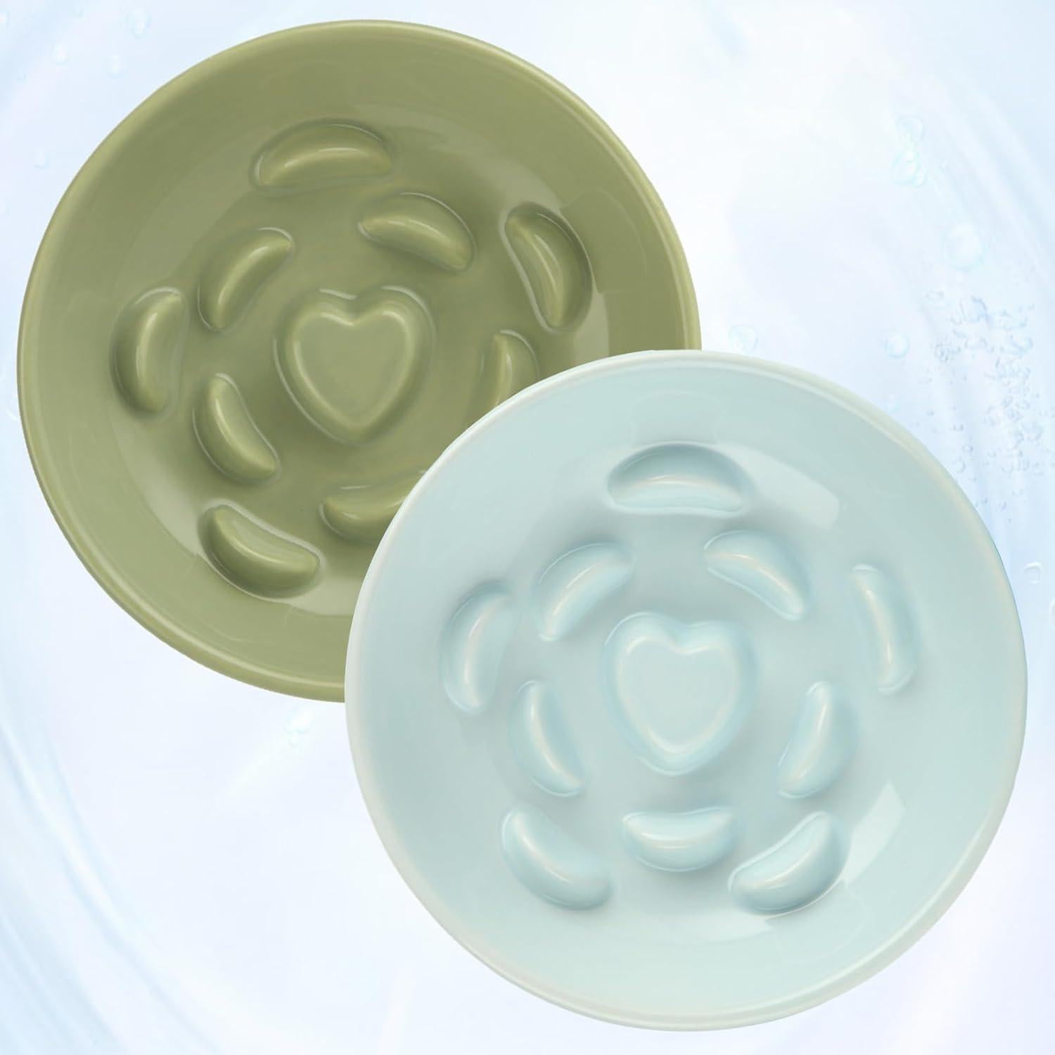 Tazón Elevado para Gatos STARVAST 2 Piezas Cerámica 15cm