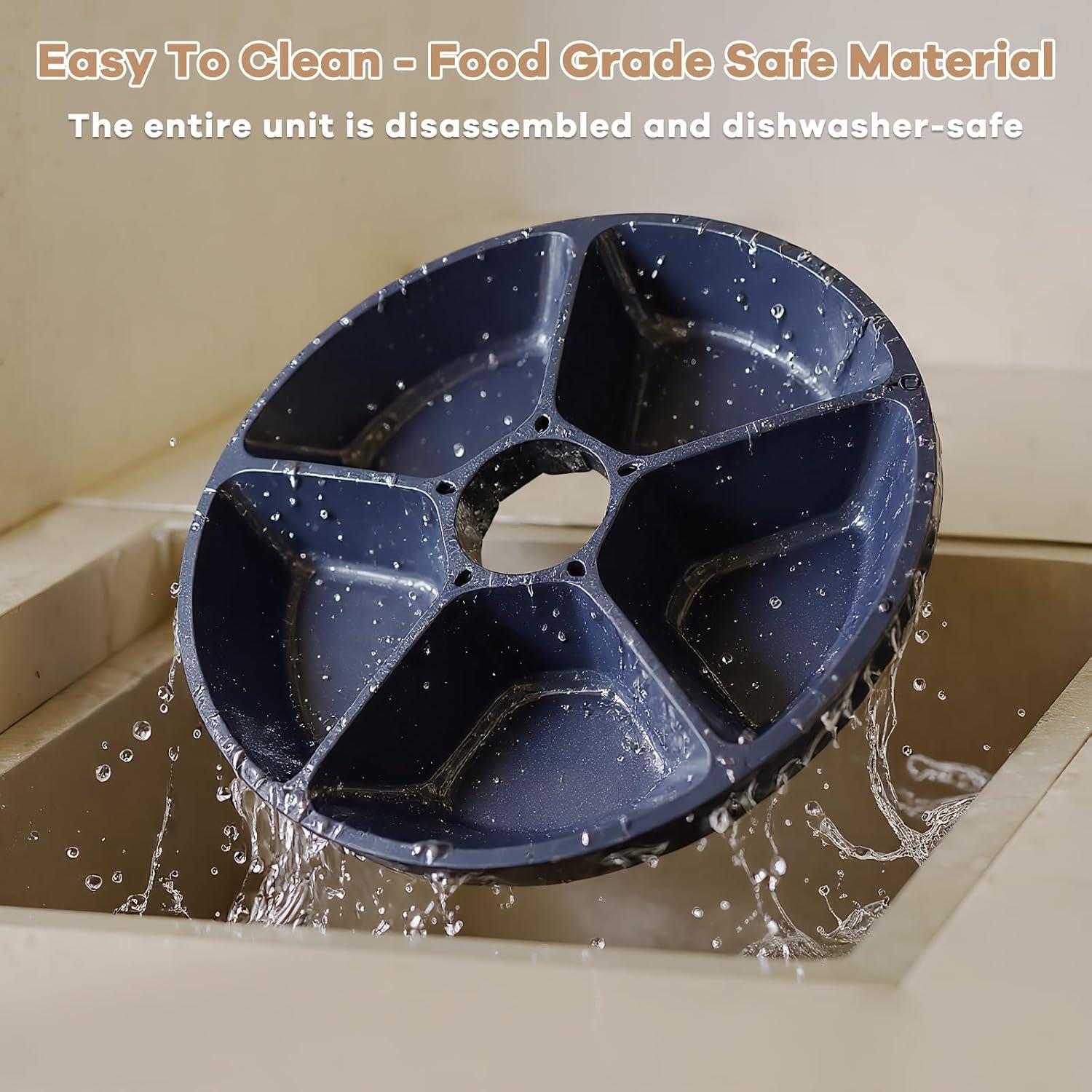 Comedero Automático Refrigerado UBPET para Gatos y Perros 5 Comidas