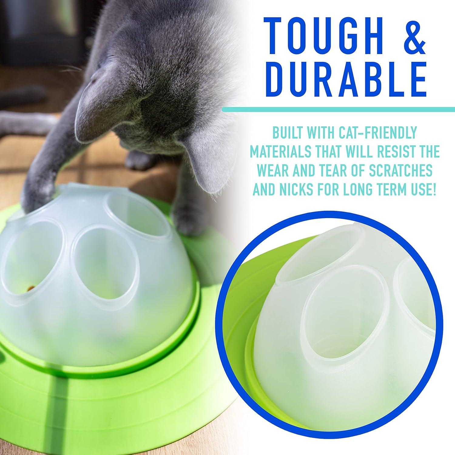 Tazón Interactivo para Gatos Franklin - Alimentador Lento 18.3cm