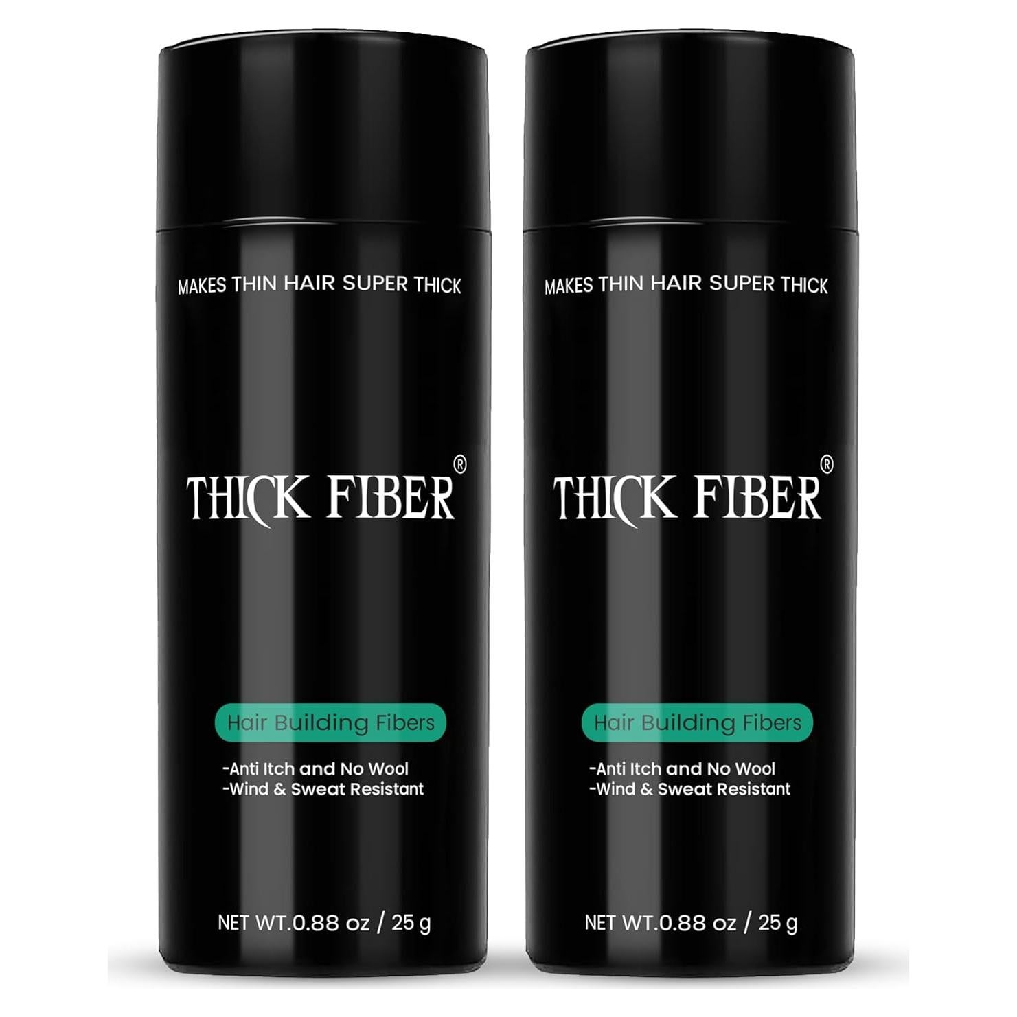 Fibras Gruesas FIBRAS GRUESAS Marrón Oscuro 25g Paquete de 2