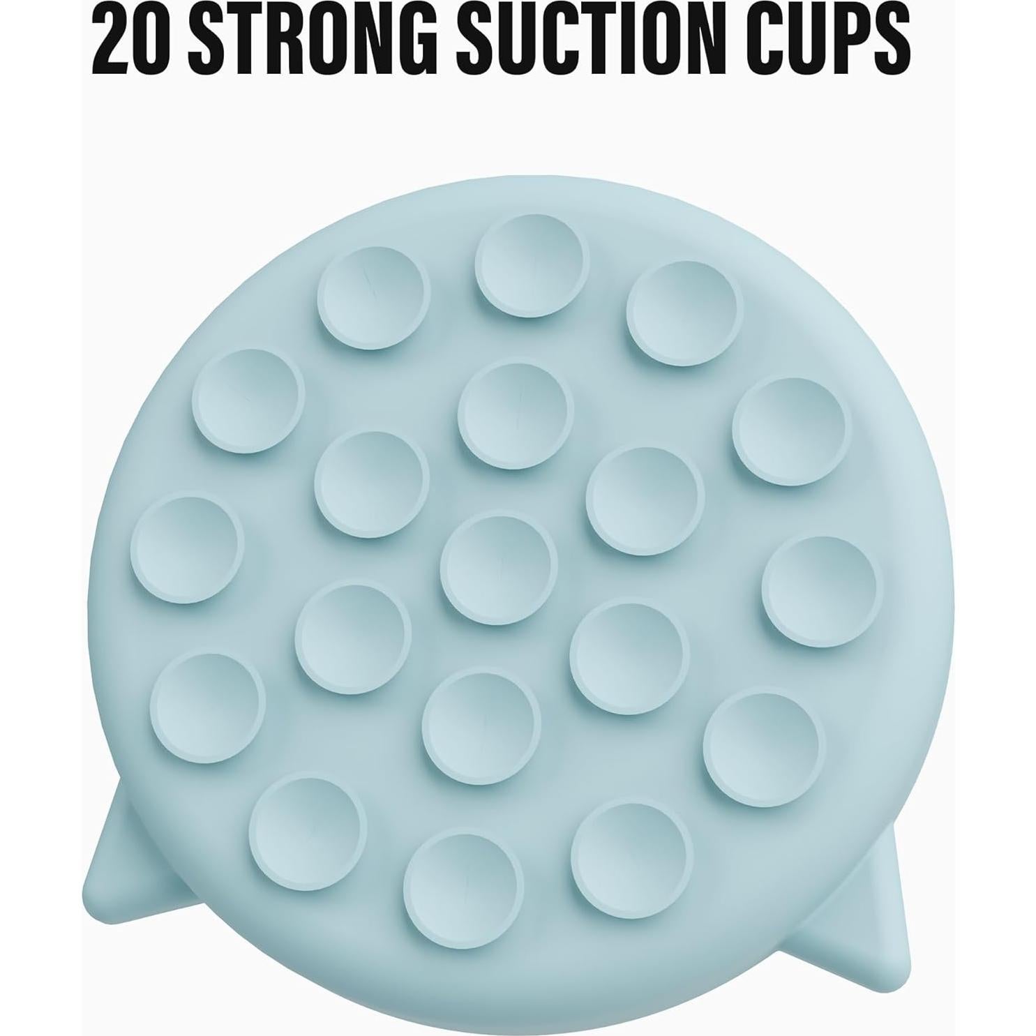 Tazón de Alimentación Lenta Slowpaw 1 Taza Azul Silicona