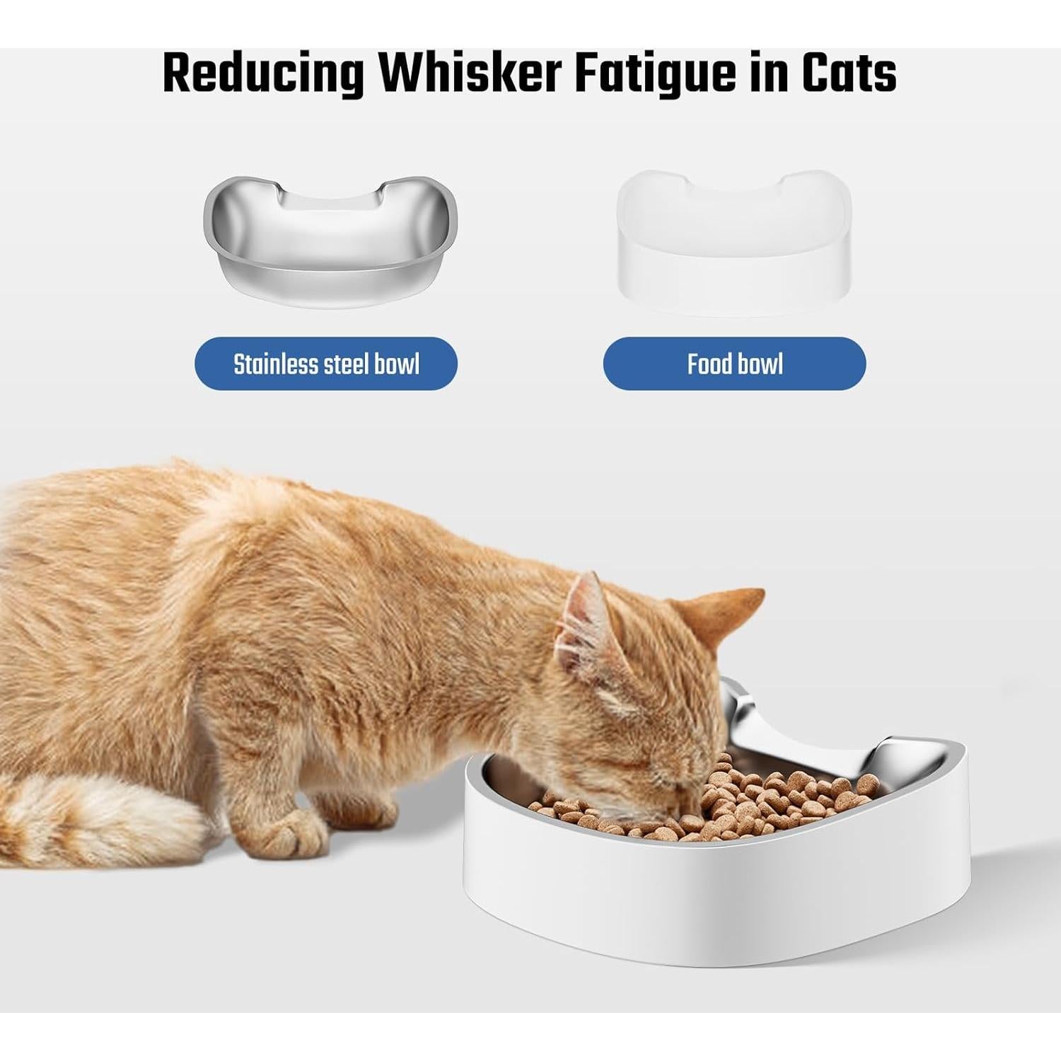 Comedero Automático para Gatos IMIPAW 3L Acero Inoxidable