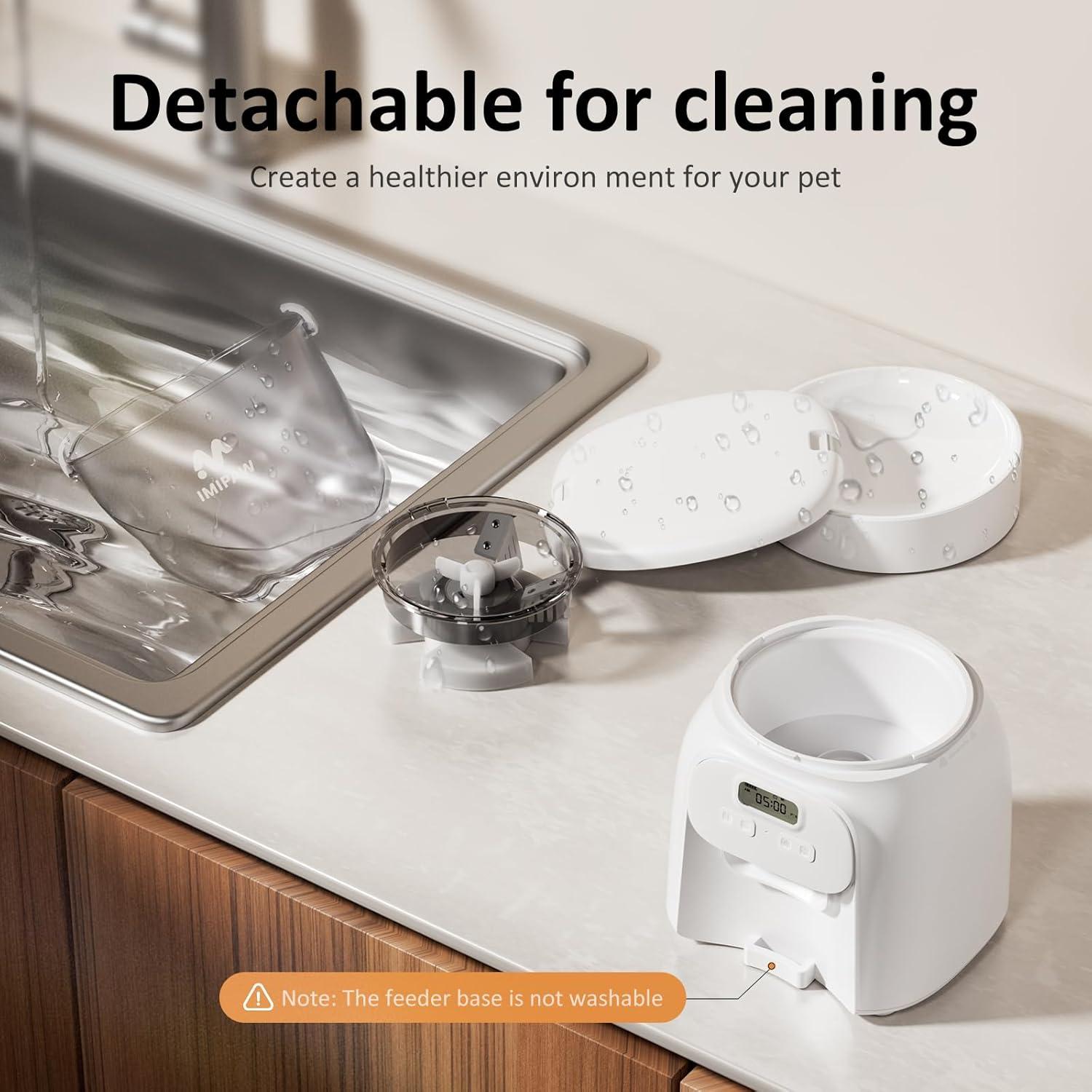 Comedero Automático para Gatos IMIPAW PET 4L Programable