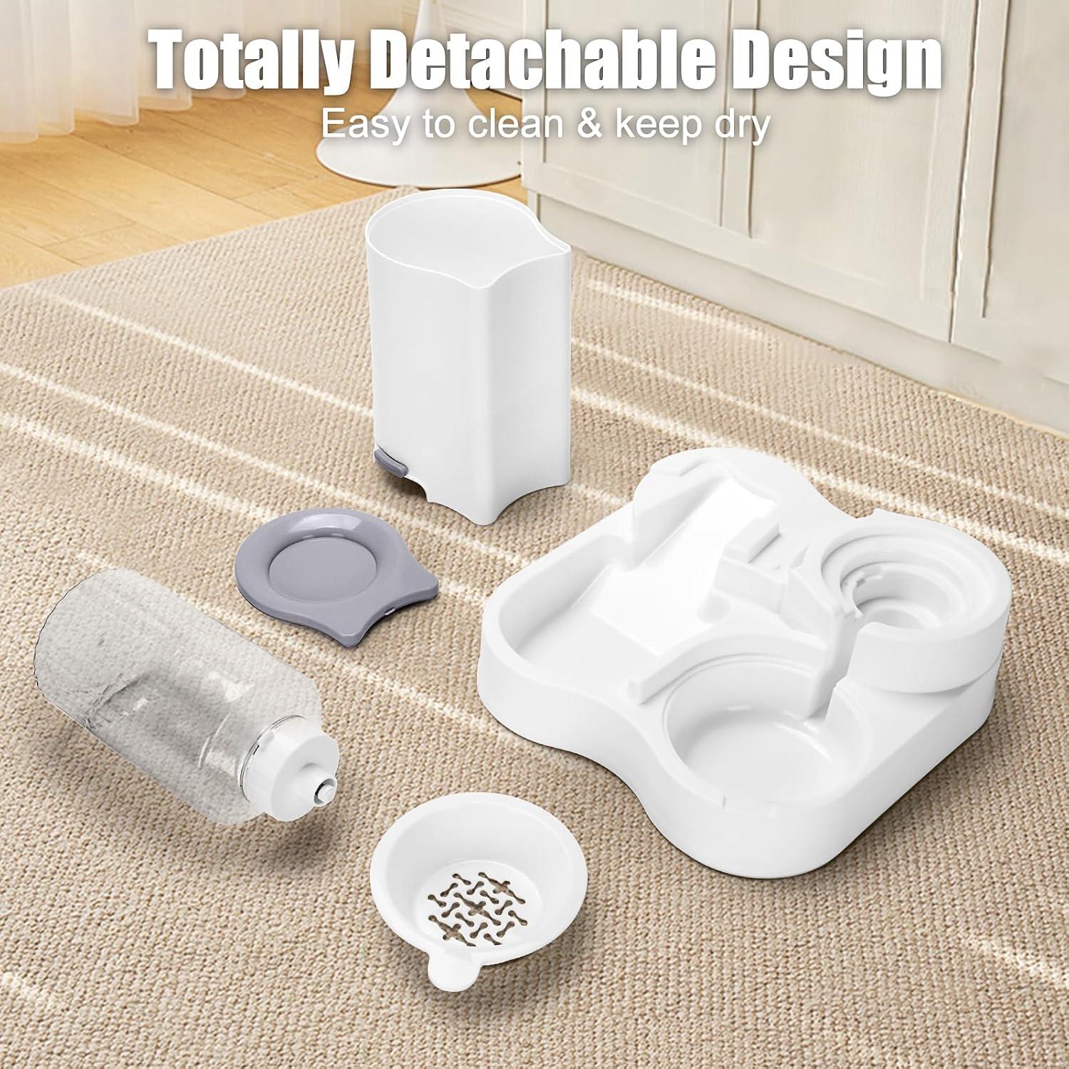 Comedero y dispensador de agua 2 en 1 Outamateur 1.5L