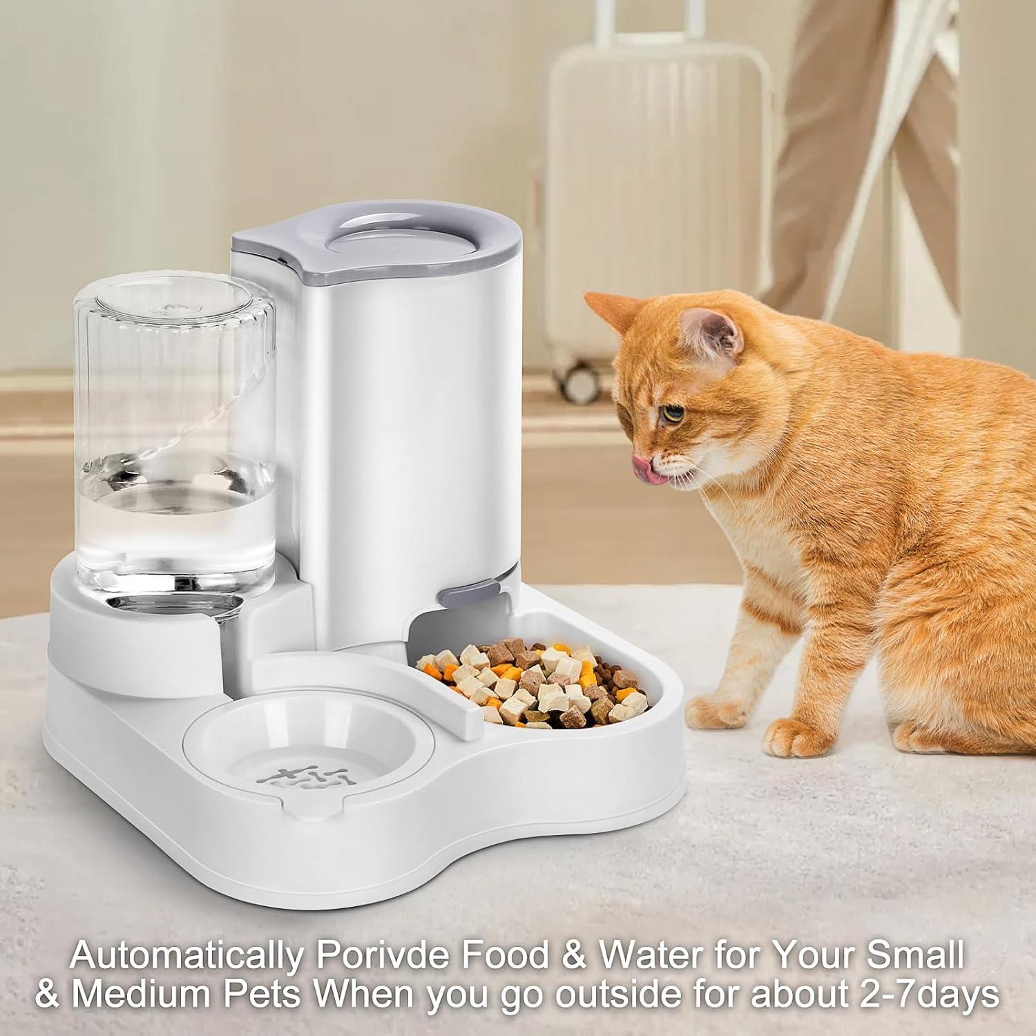 Comedero y dispensador de agua 2 en 1 Outamateur 1.5L