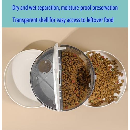 Comedero Automático 2 en 1 EFYUE Azul 2.2L para Perros y Gatos