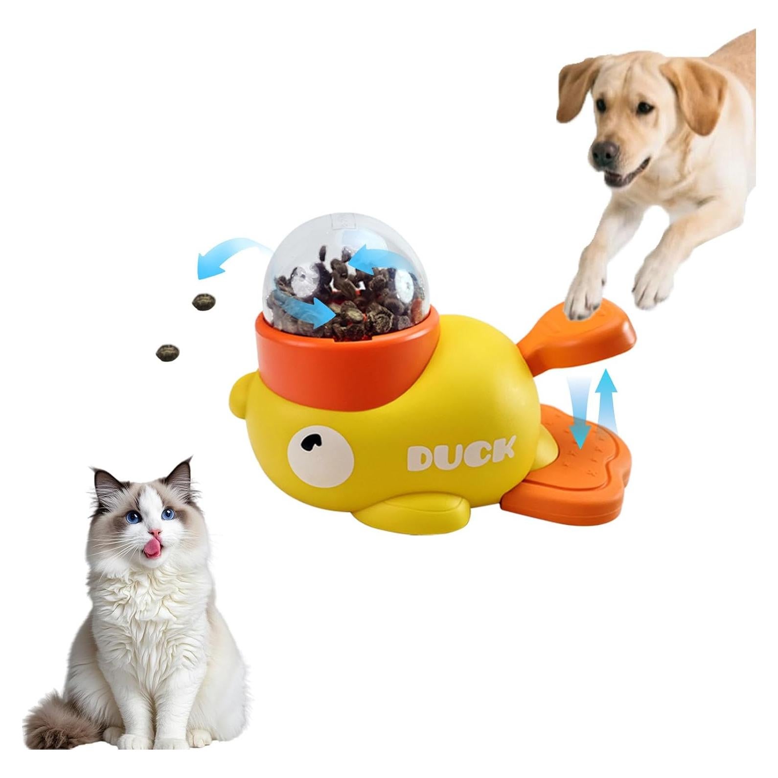 Dispensador de Golosinas Interactivo Naturael Pato 21.8x11.4cm