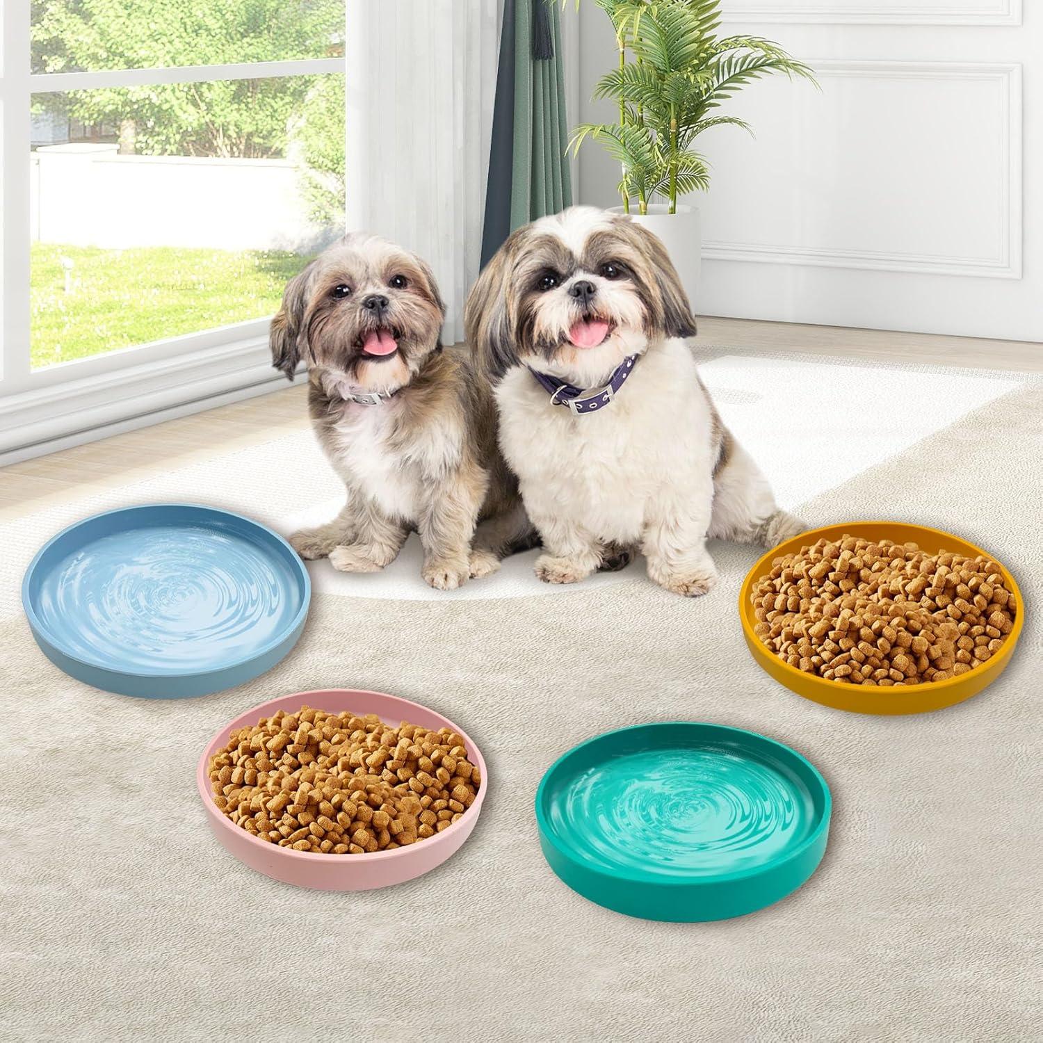 Cuenco de Silicona para Mascotas Apatal 17.78 cm Set de 2