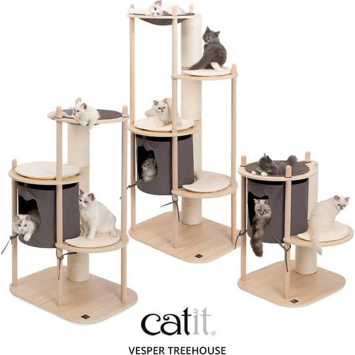 Catit Vesper Casa del Árbol para Gatos Grande 72x57.5x163cm