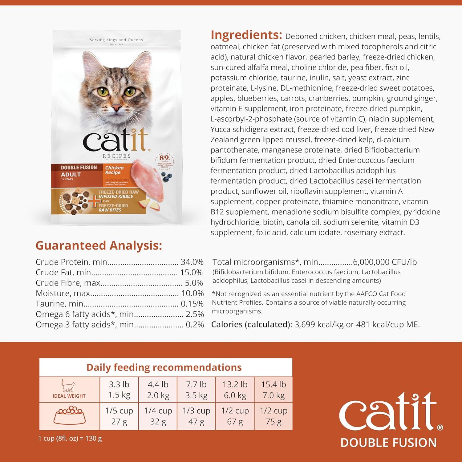 Comida para Gatos Adultos Catit Recipes Pollo 1.81 kg