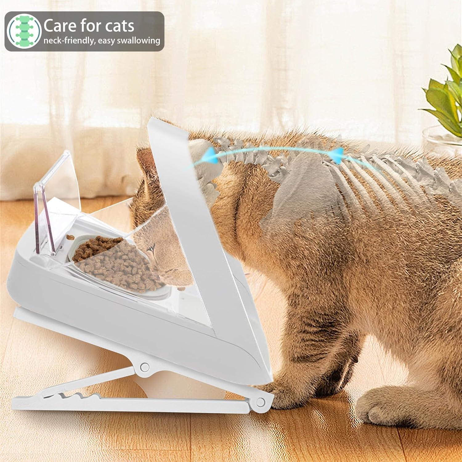 Soporte Ajustable para Comedero de Gatos SureFeed - Elevado y Antideslizante