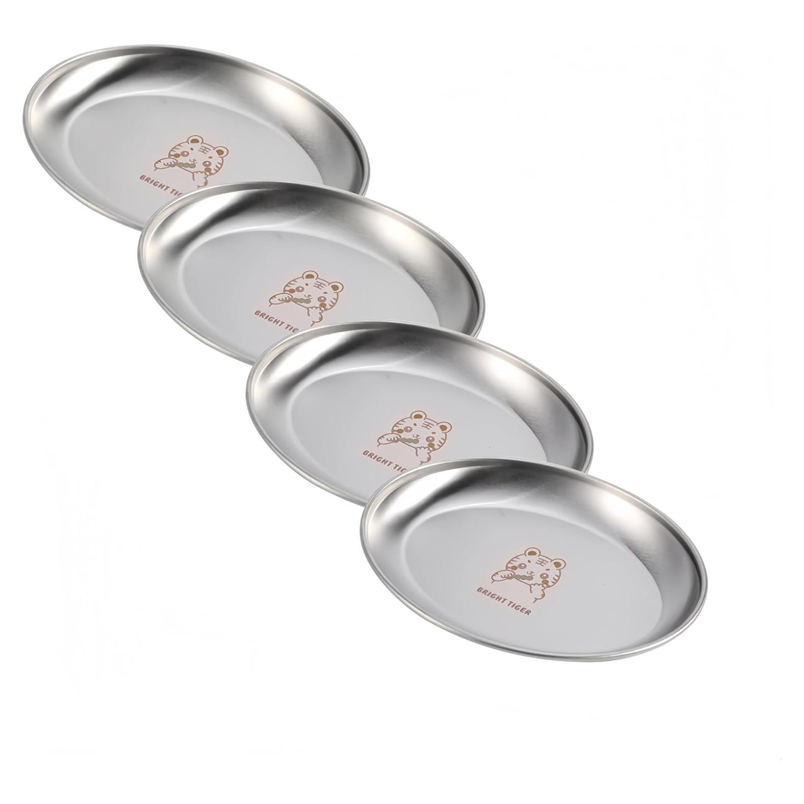 Platos Ovalados Poco Profundos Shengocase 18.5 cm para Gatos