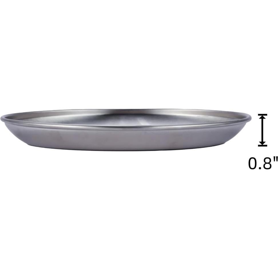 Platos Ovalados Poco Profundos Shengocase 18.5 cm para Gatos