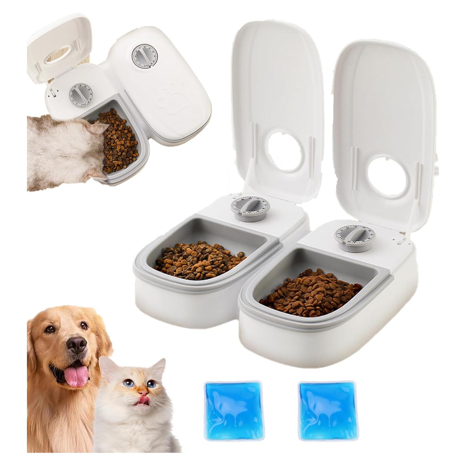 Dispensador Automático de Comida VINGVO 2 Comidas 700g