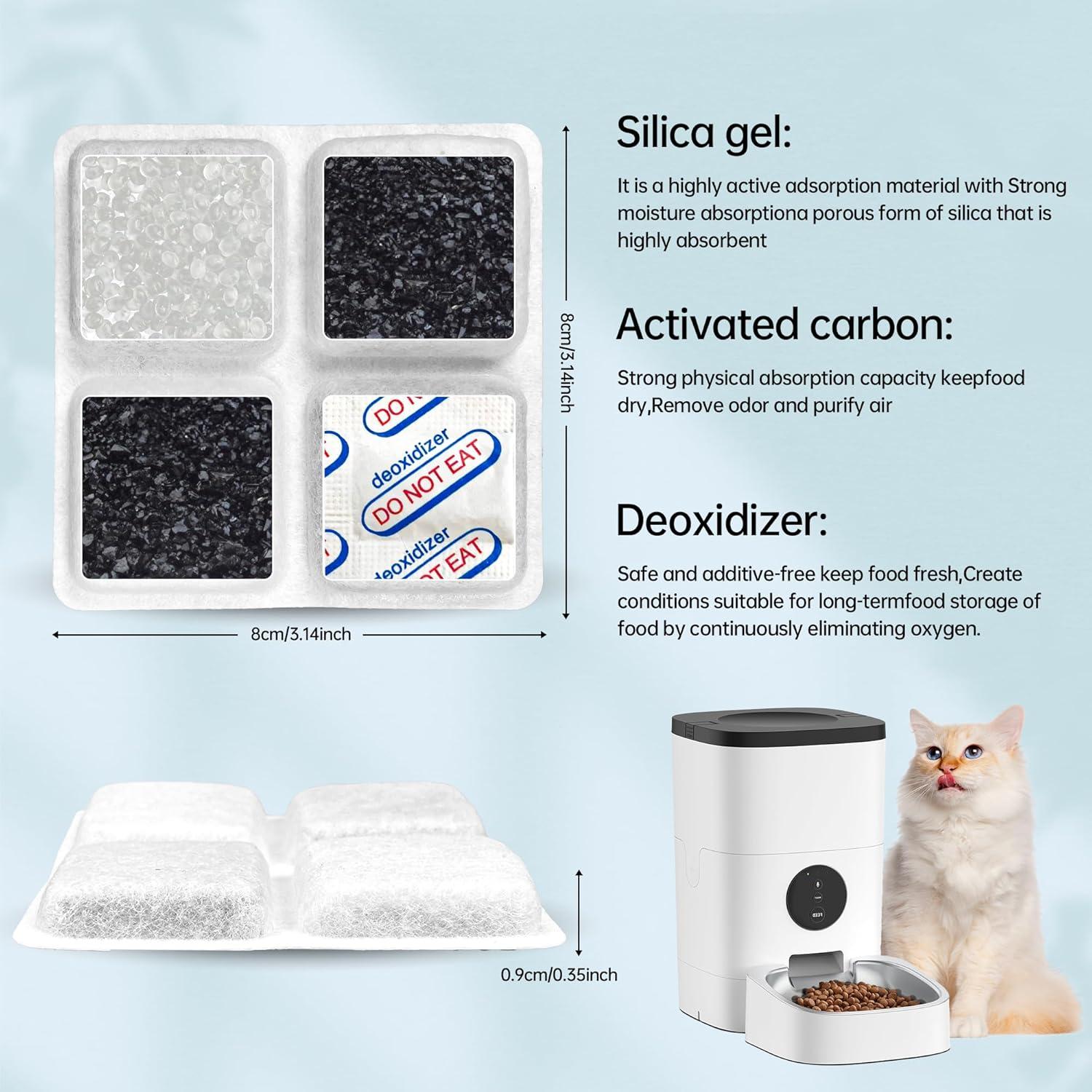 24 Bolsas Deshidratantes KuangBiao para Alimentos Mascotas