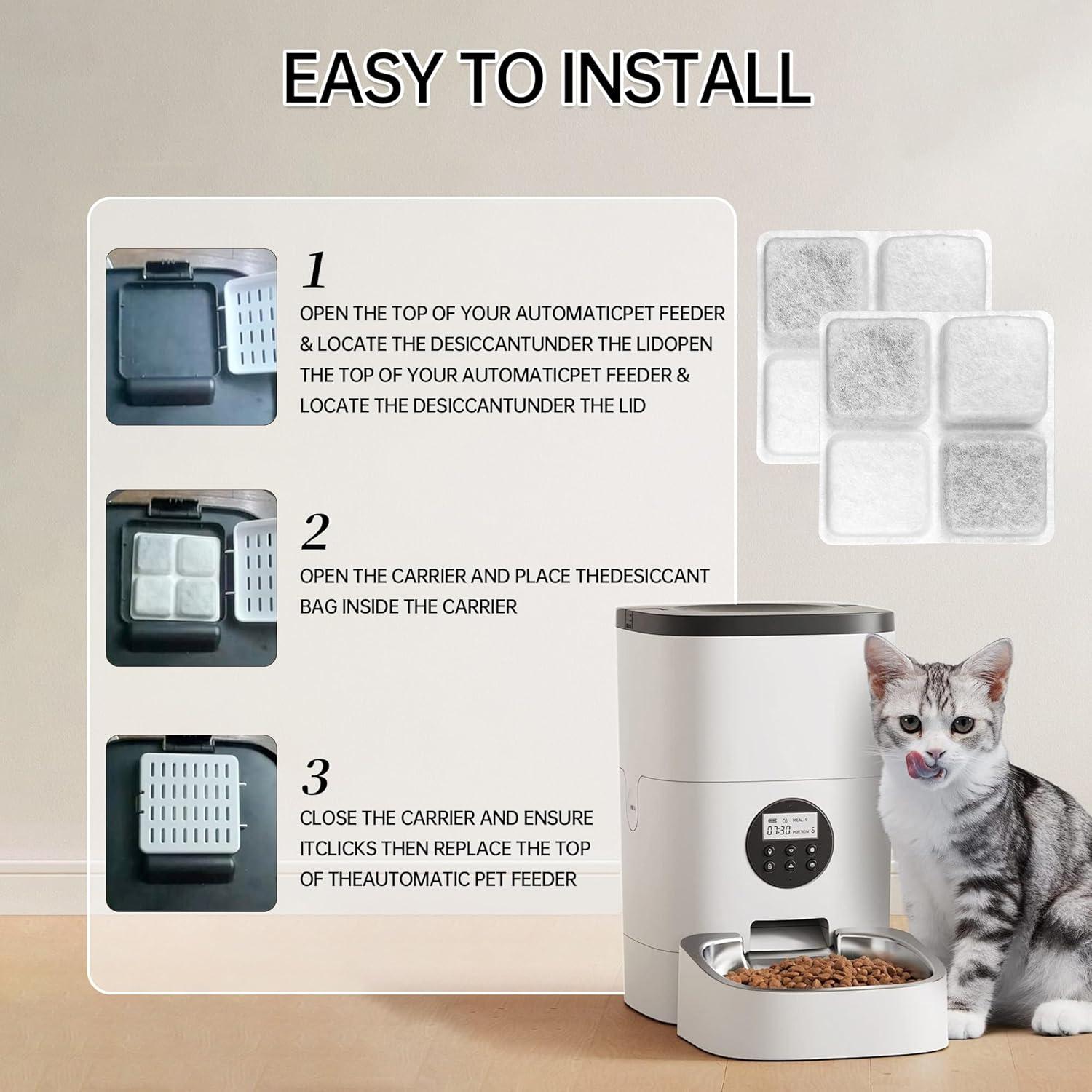 24 Bolsas Deshidratantes KuangBiao para Alimentos Mascotas